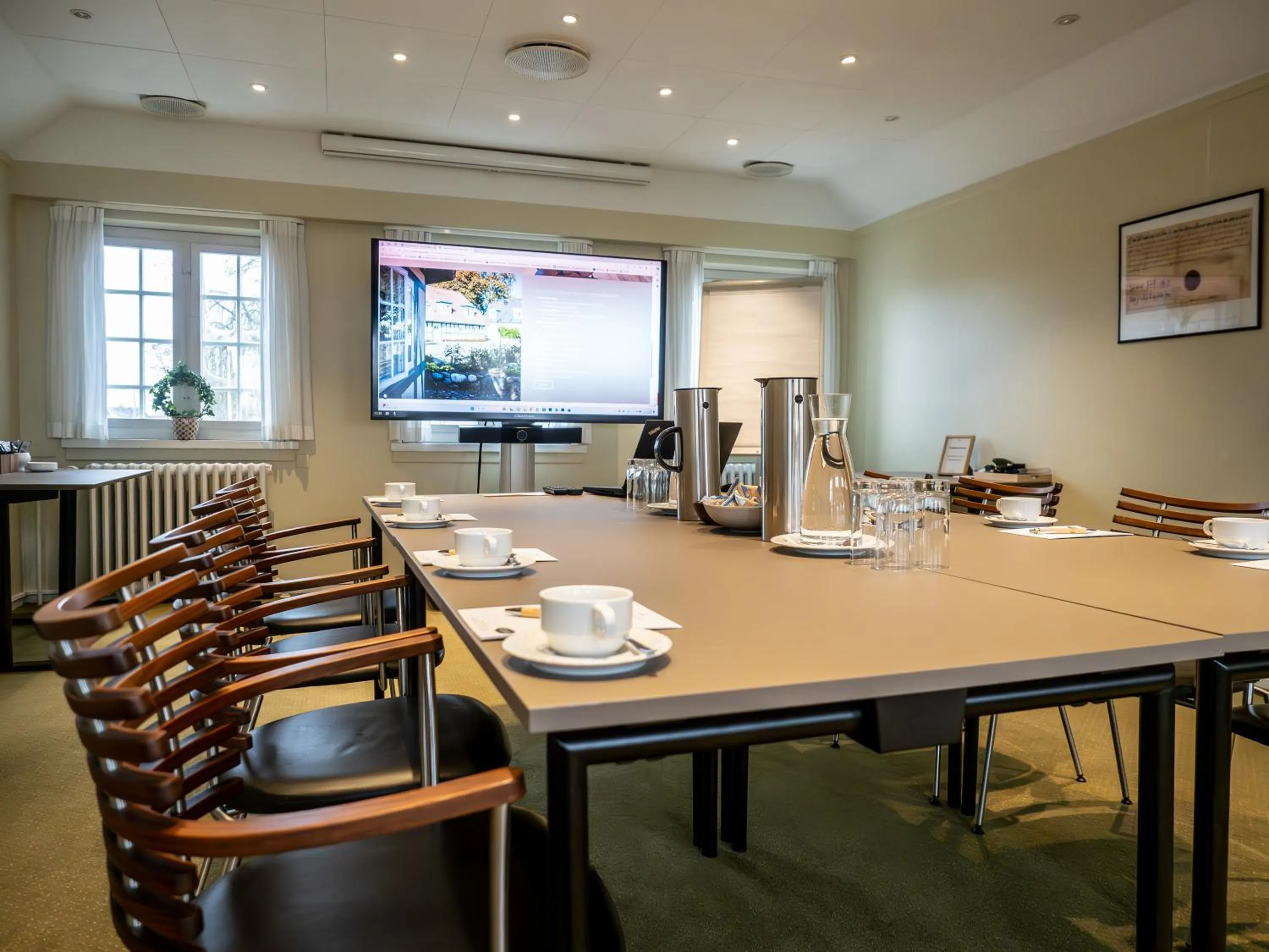 Business facilities in Hotel Knudsens Gaard