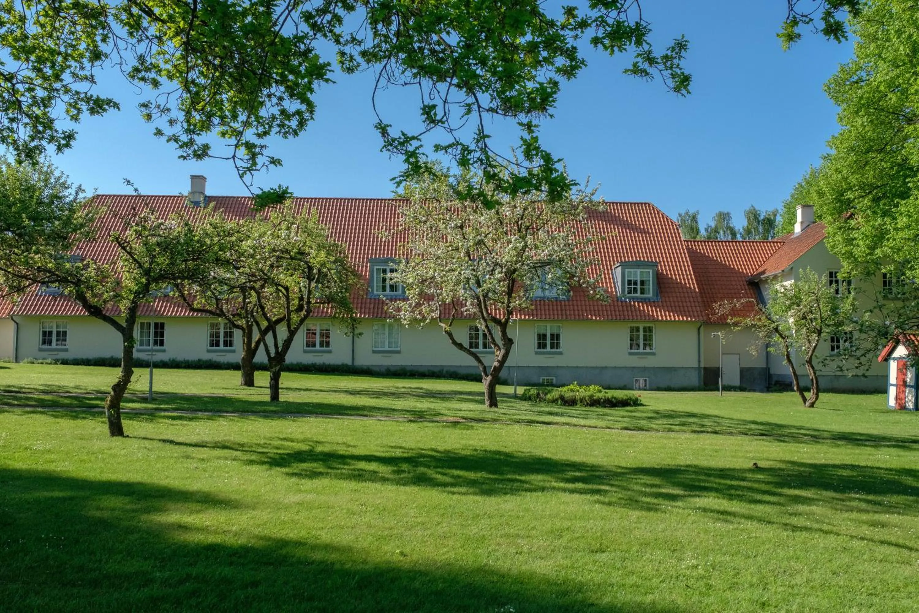 Garden in Hotel Knudsens Gaard