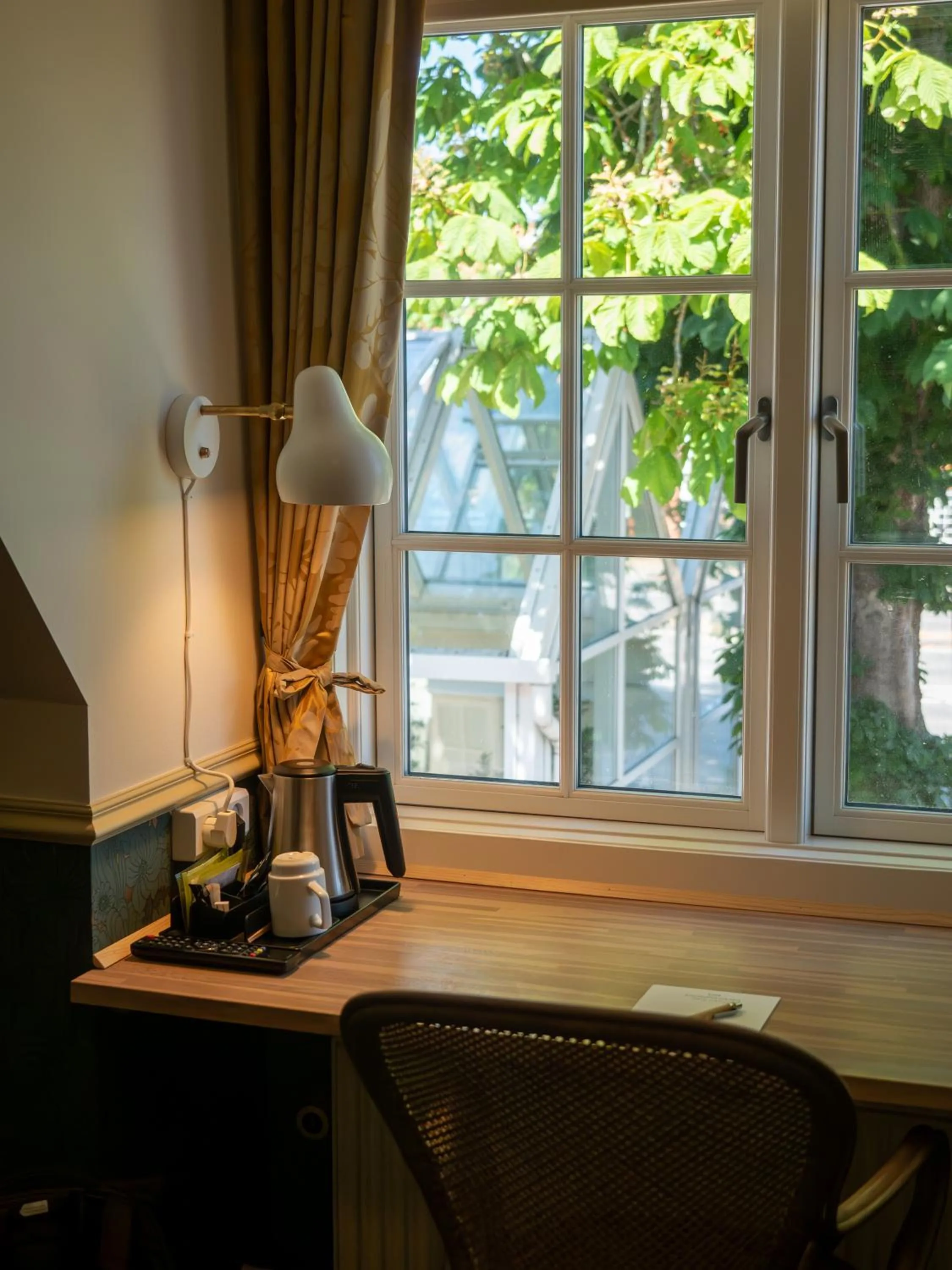 Coffee/tea facilities in Hotel Knudsens Gaard