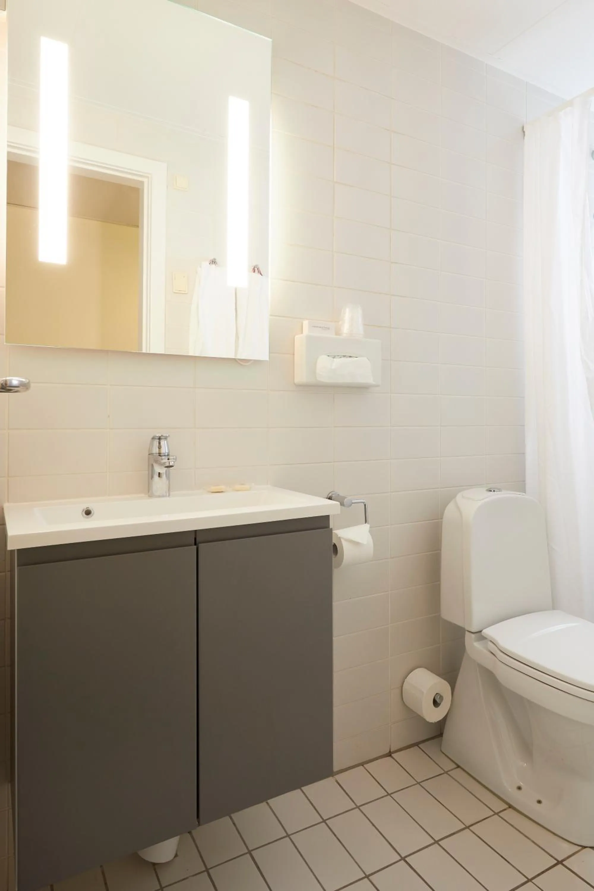 Bathroom in Hotel Knudsens Gaard