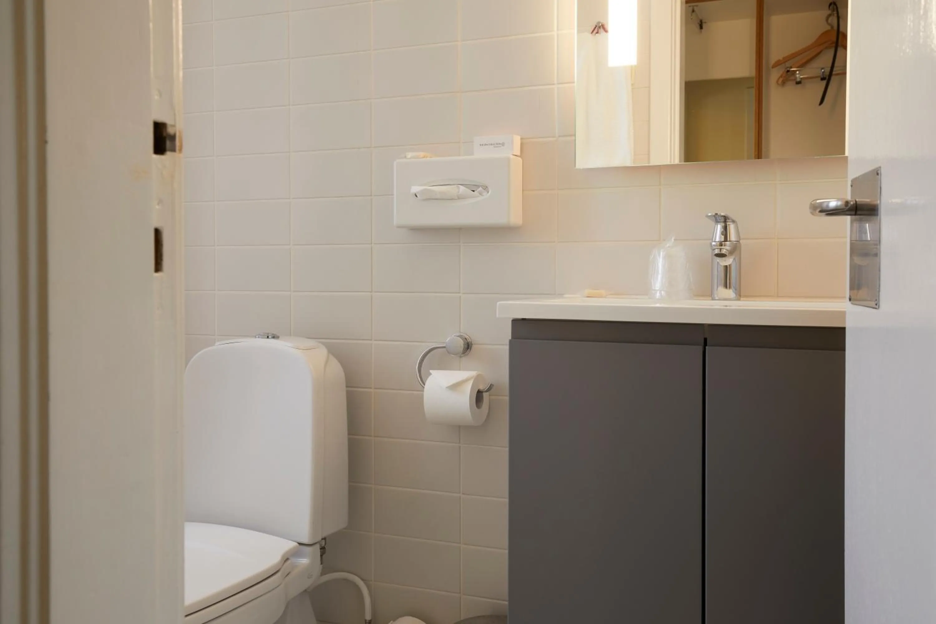 Bathroom in Hotel Knudsens Gaard