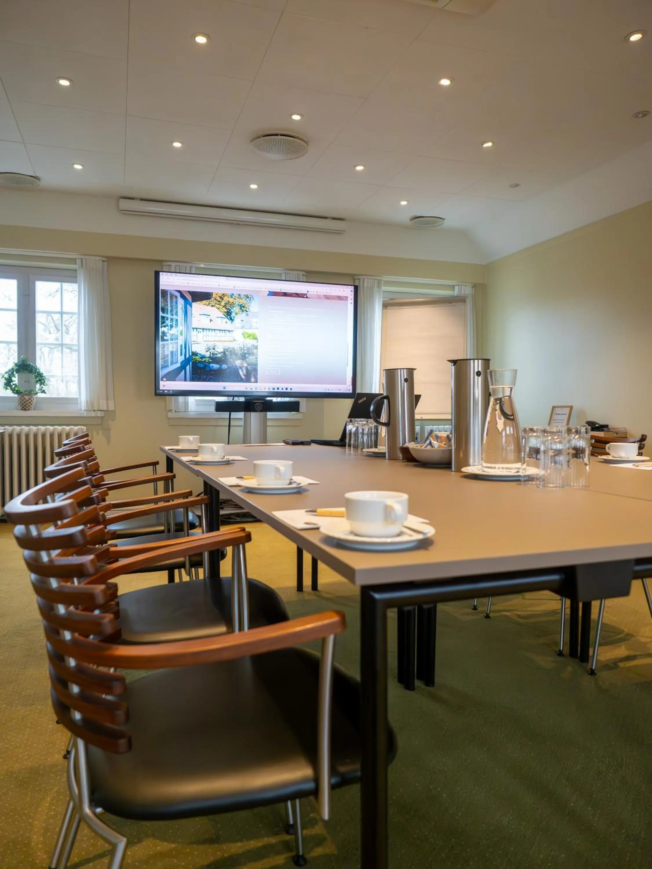 Meeting/conference room in Hotel Knudsens Gaard