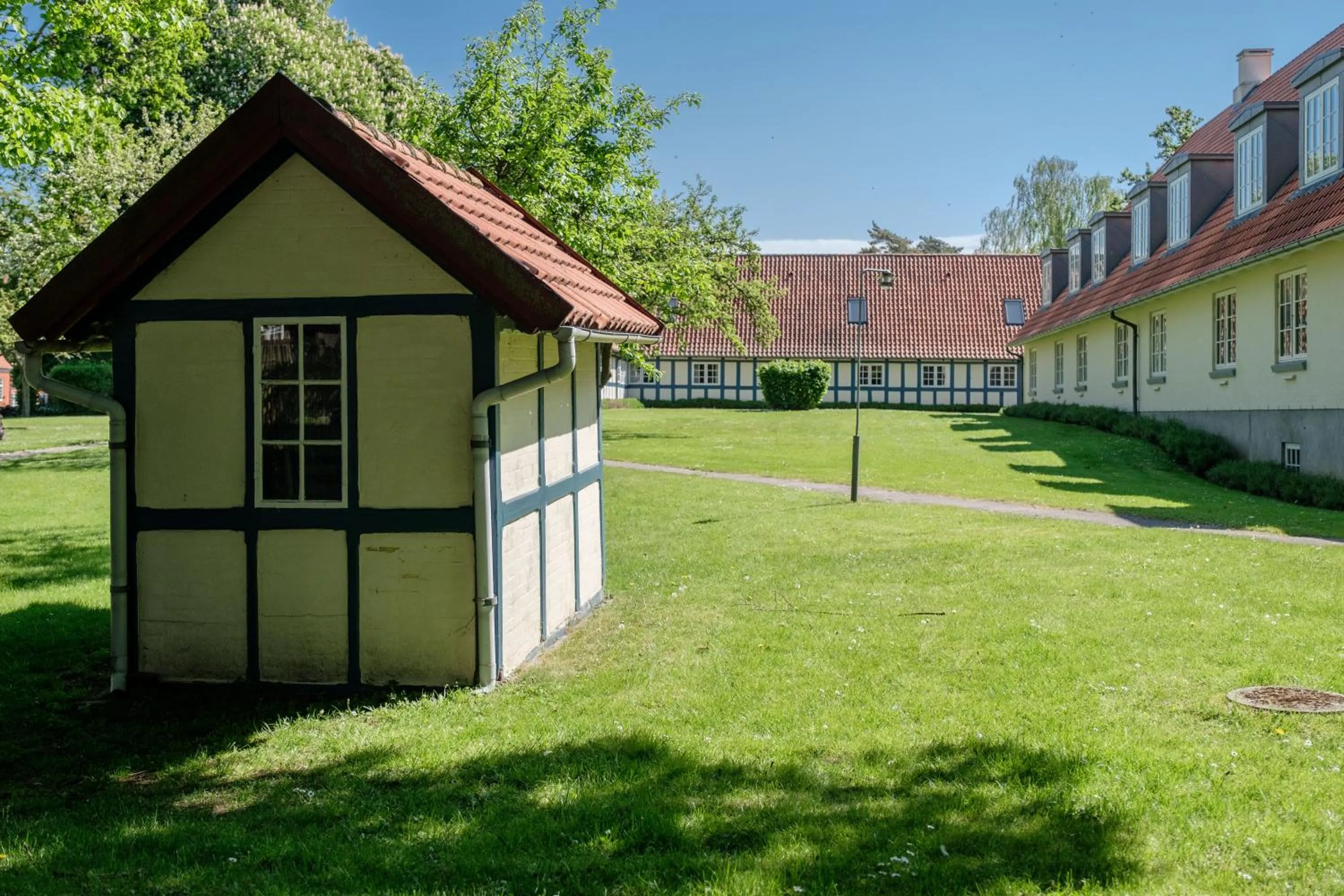 Property building in Hotel Knudsens Gaard