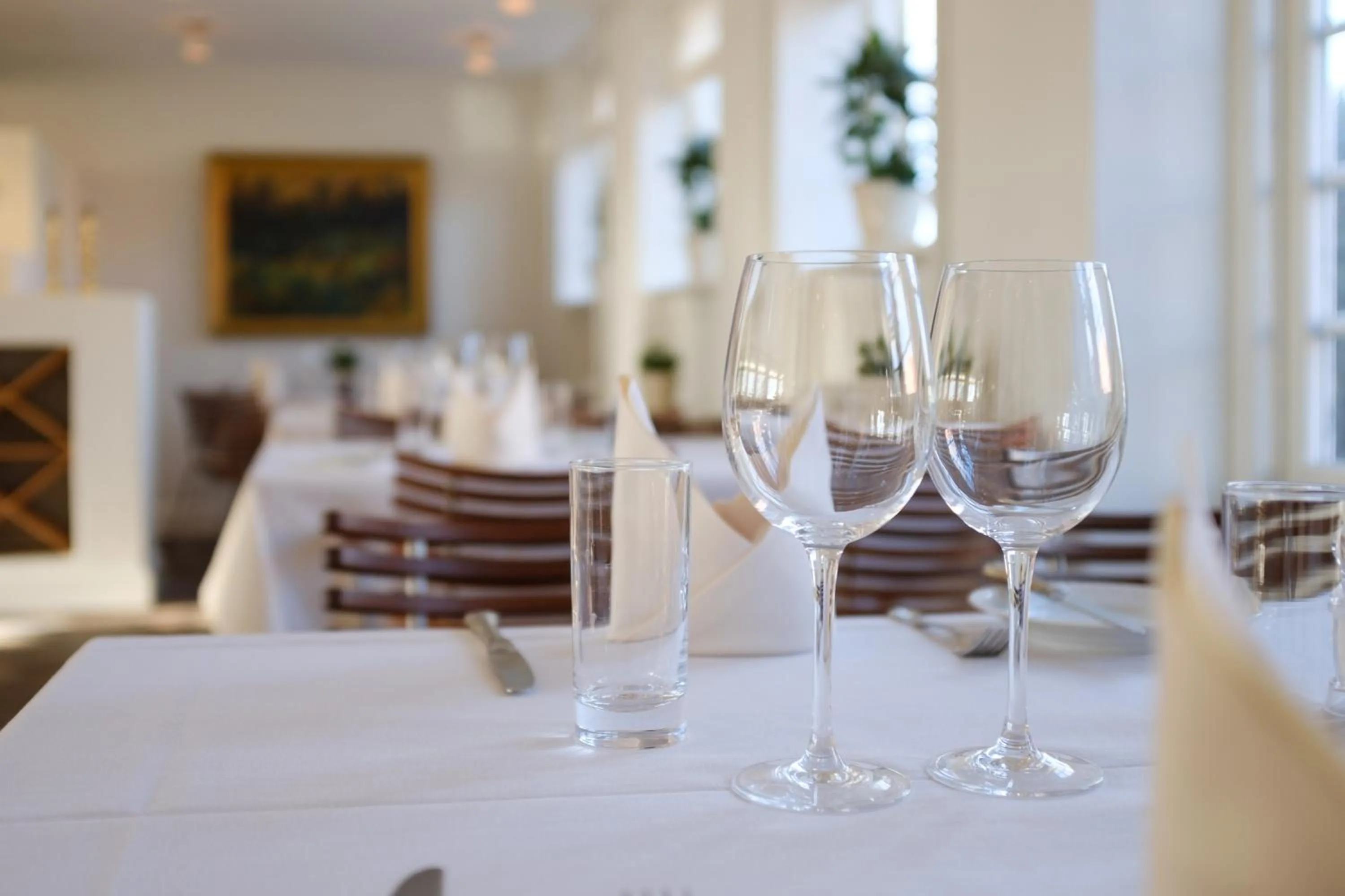 Restaurant/places to eat in Hotel Knudsens Gaard