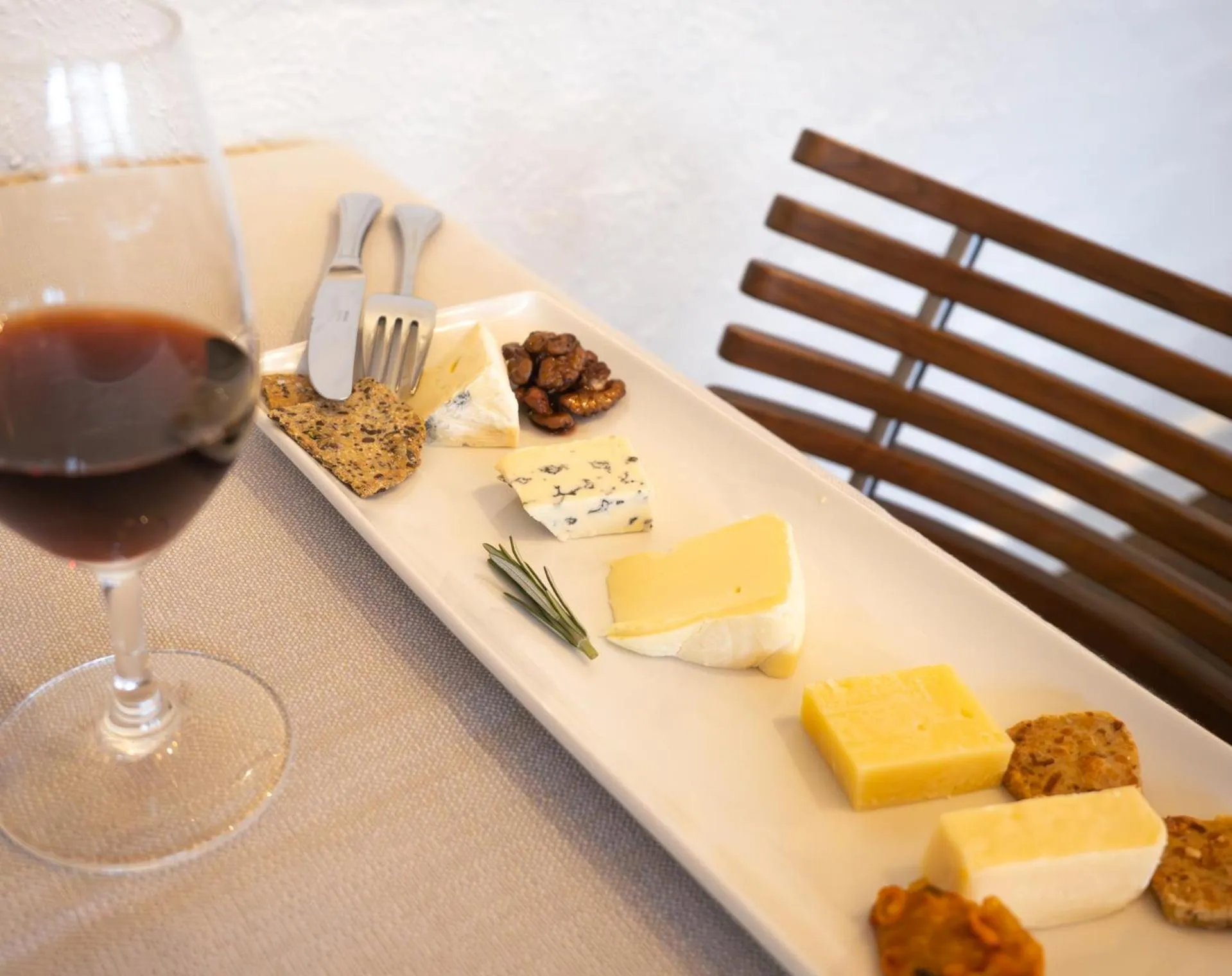 Food and drinks in Hotel Knudsens Gaard