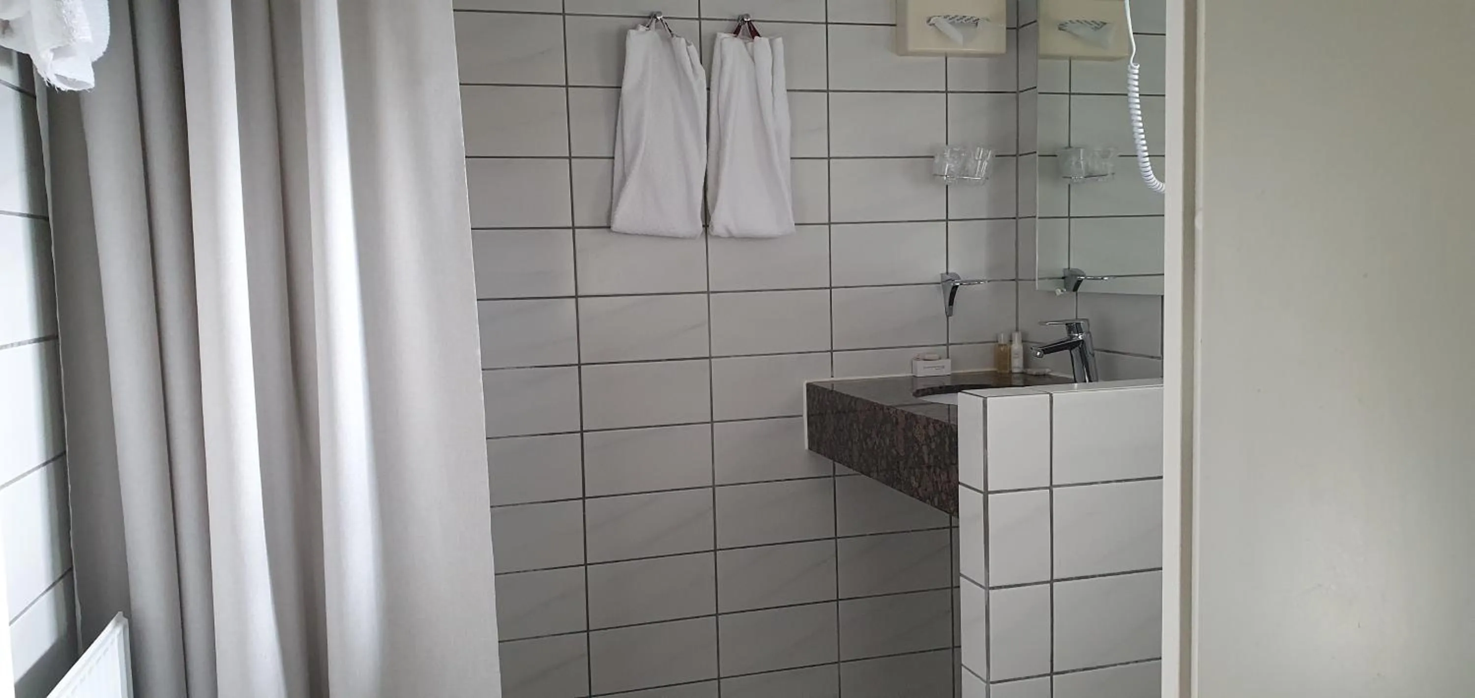 Toilet in Hotel Knudsens Gaard