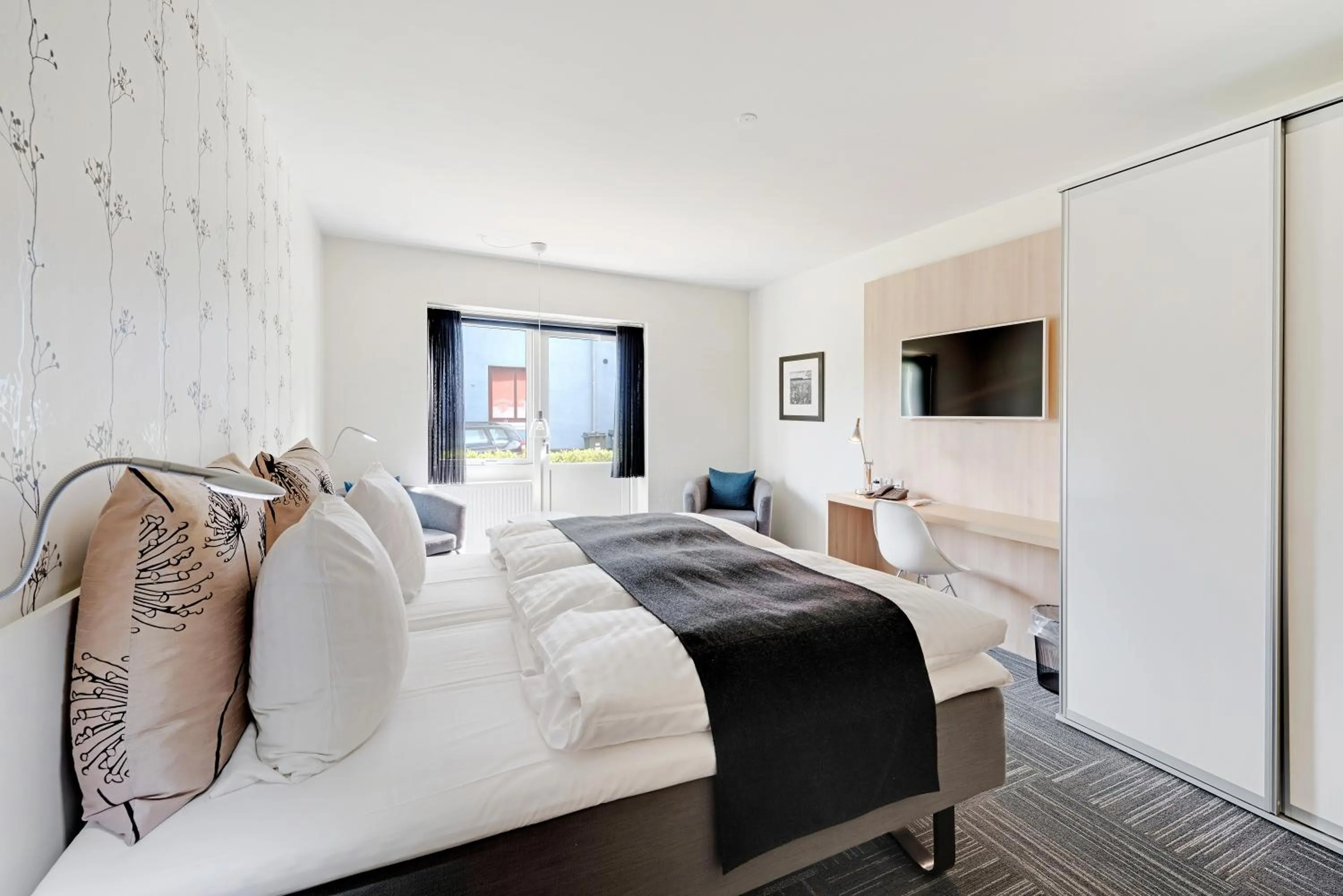 Bed in Hotel Jernbanegade