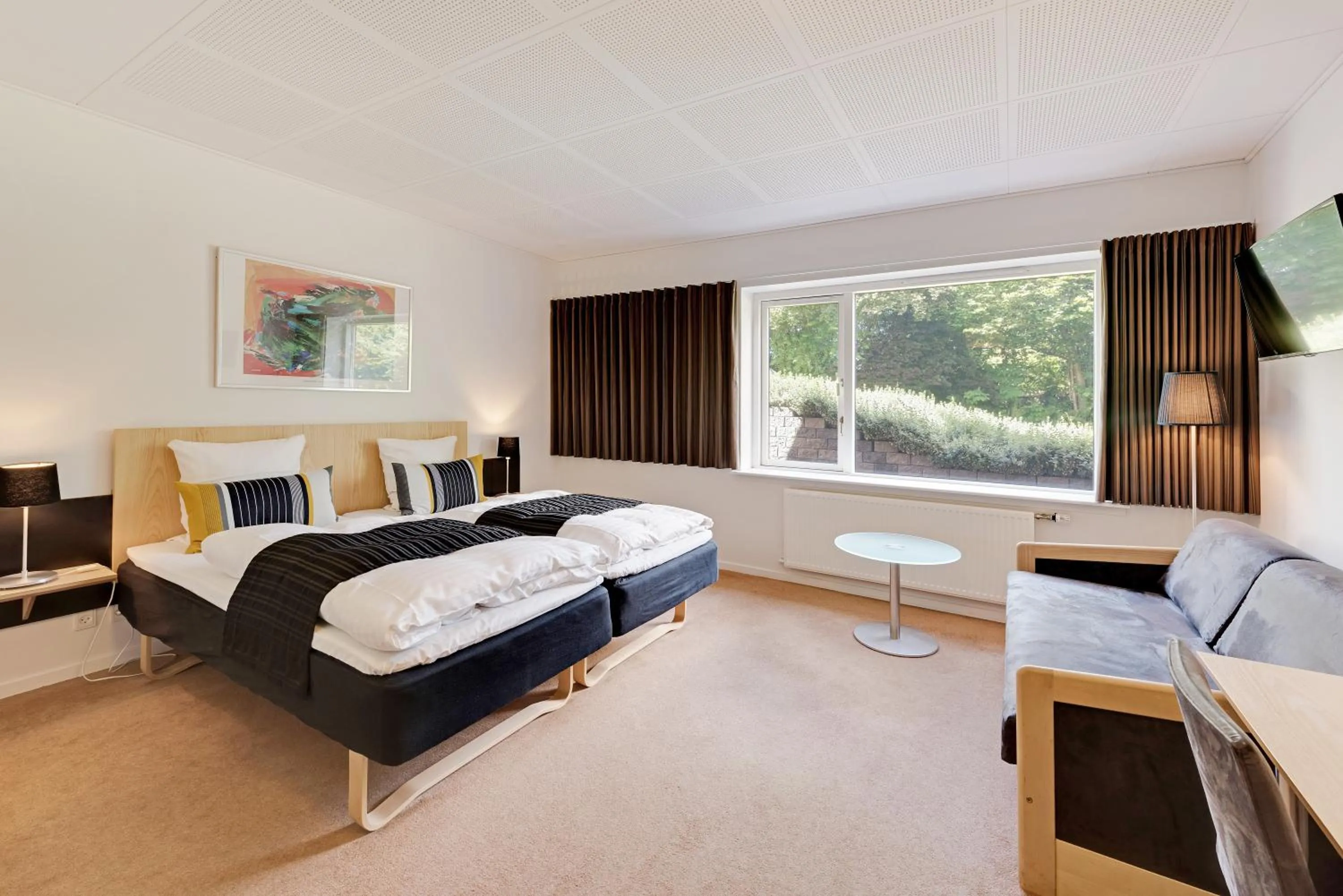 Bed in Hotel Jernbanegade