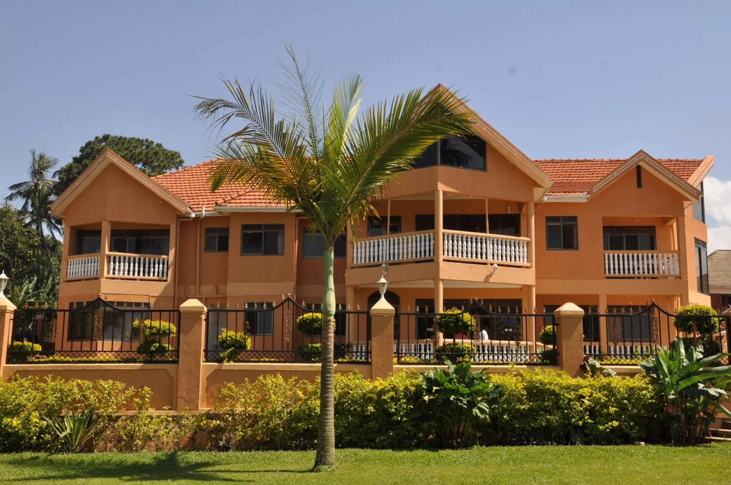 Property building in Sienna Beach Hotel Entebbe