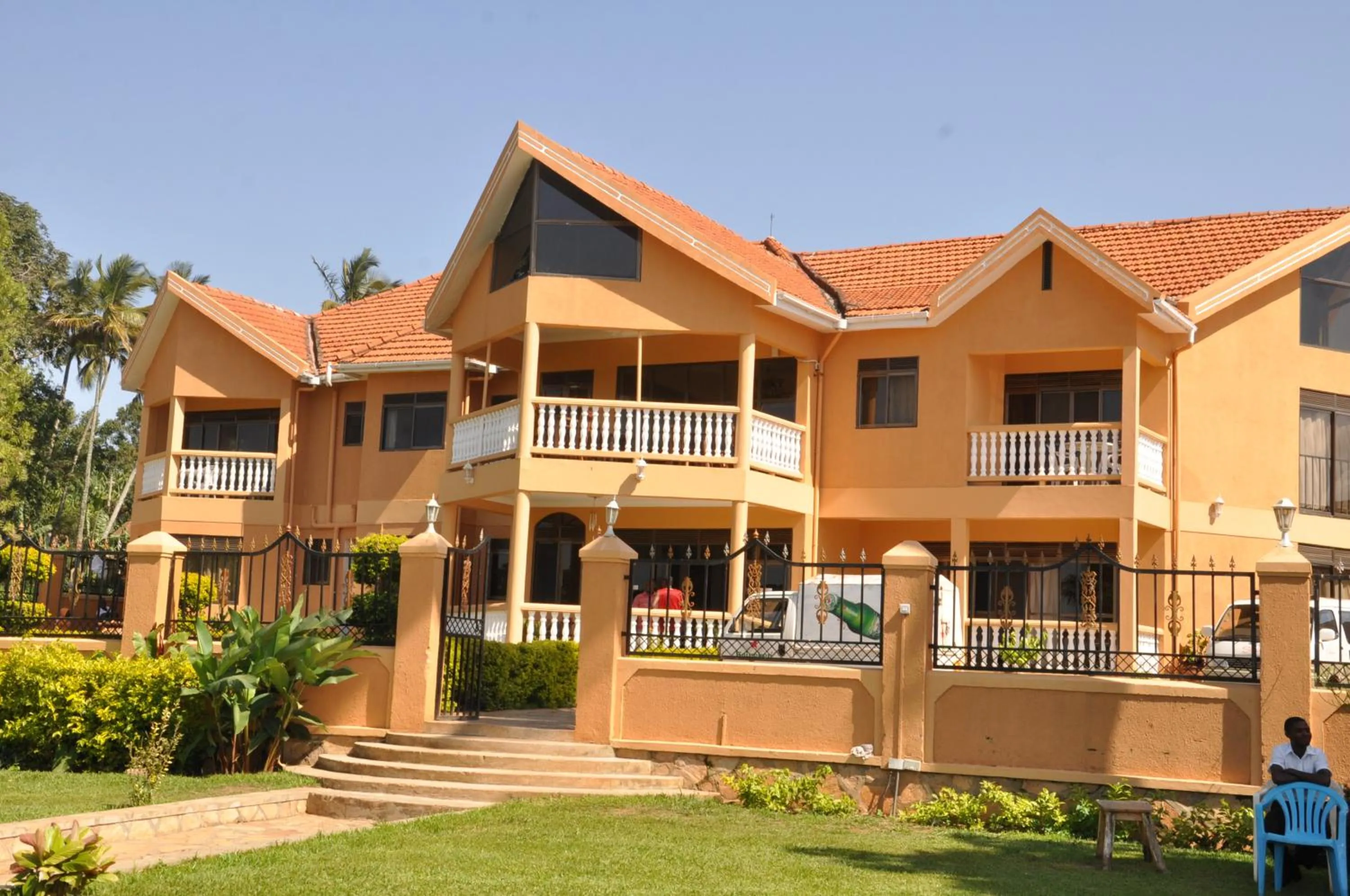 Property building in Sienna Beach Hotel Entebbe
