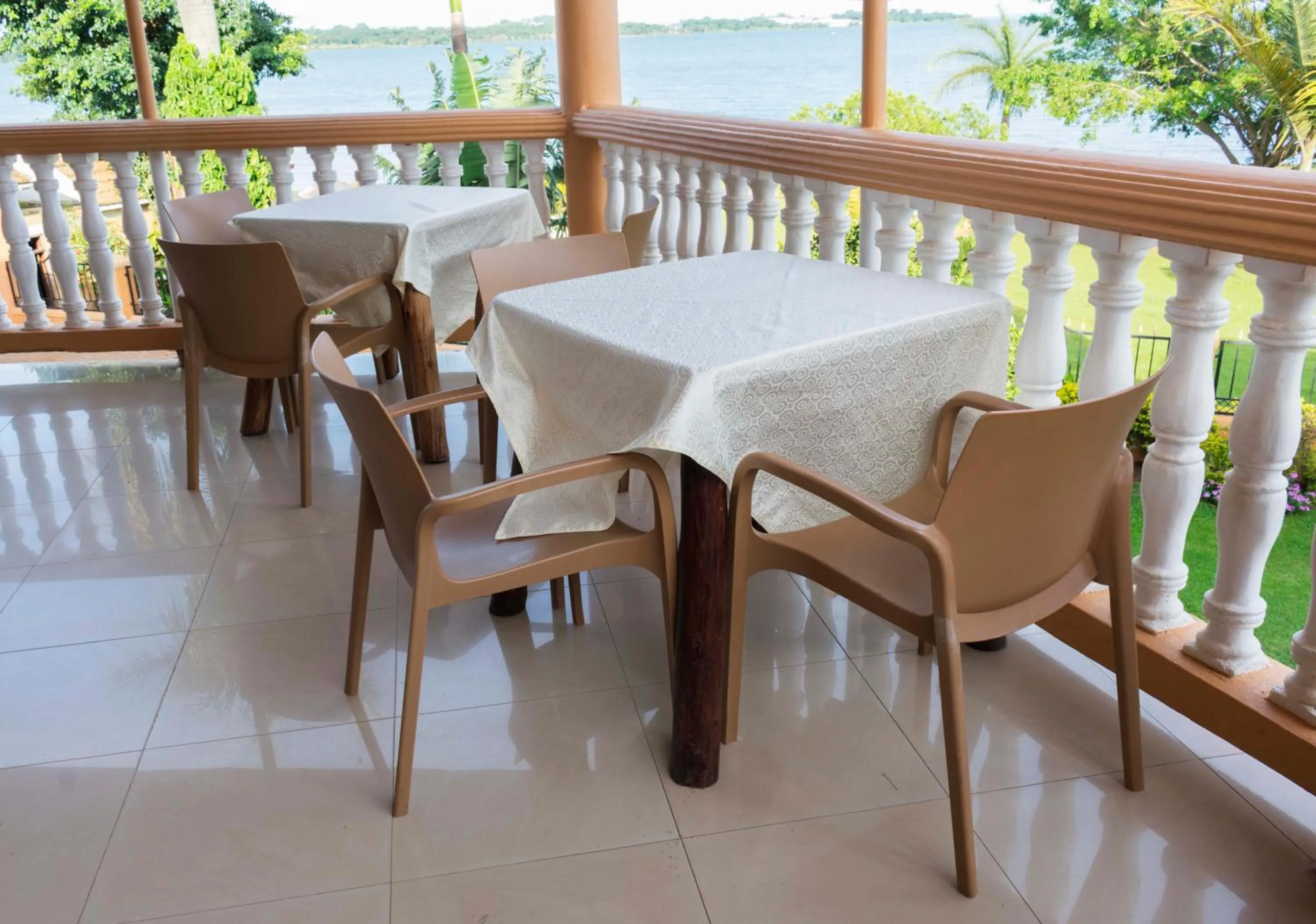 Balcony/Terrace in Sienna Beach Hotel Entebbe