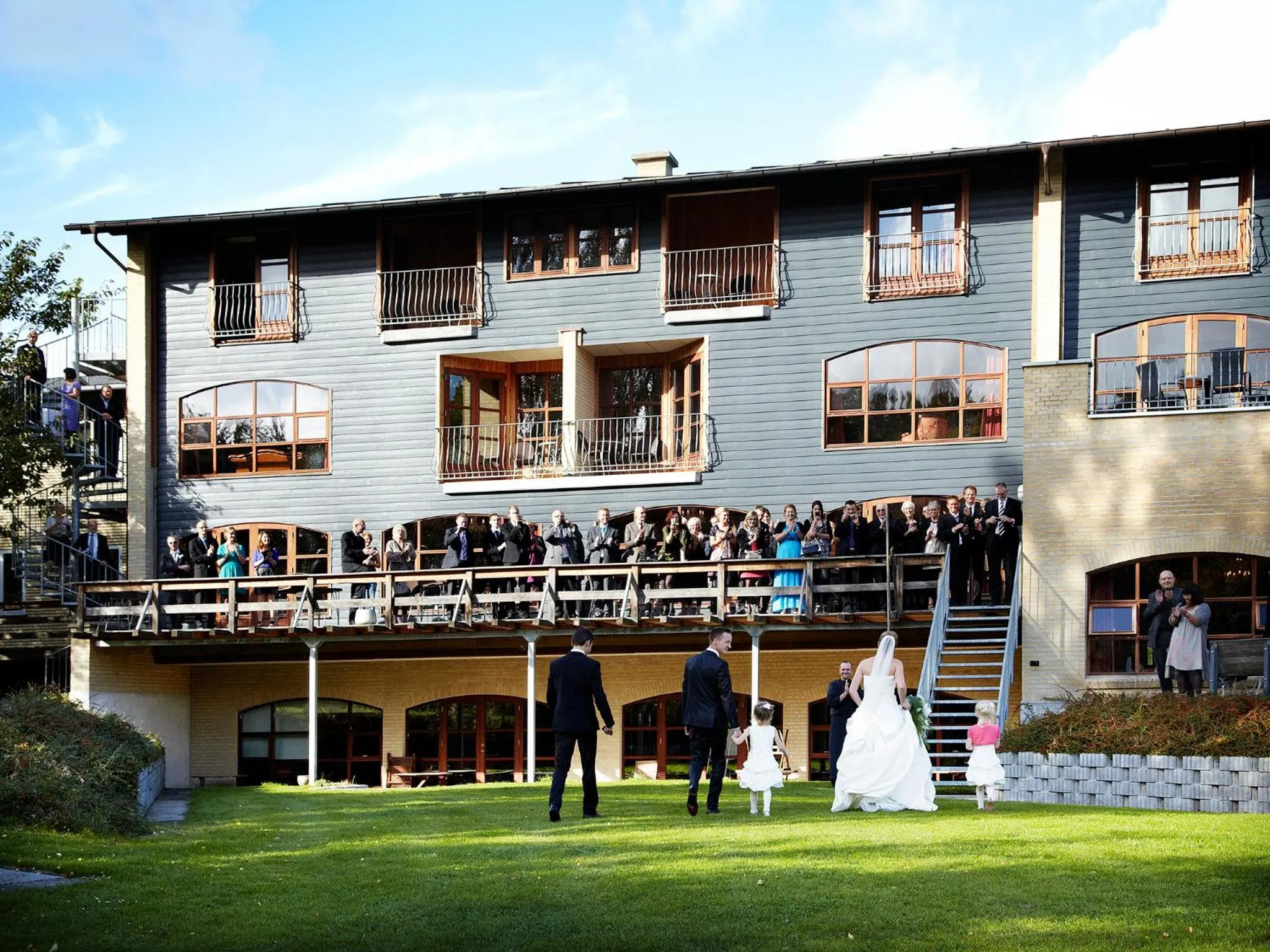 Property building in Hotel Amerika