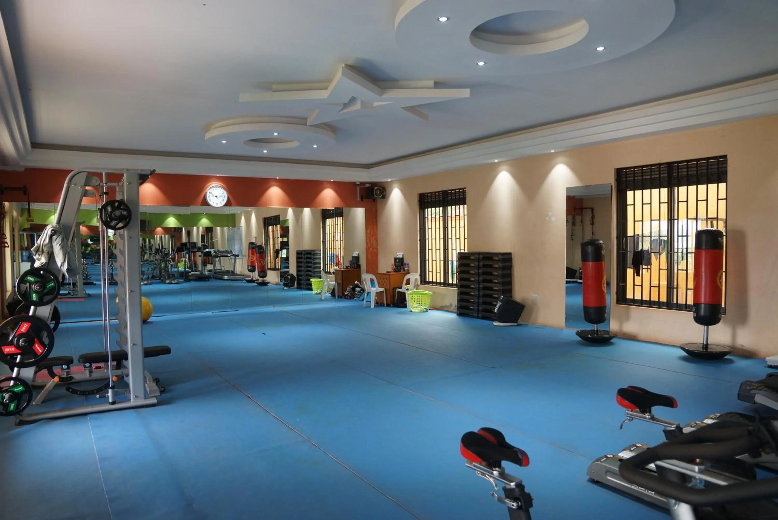 Fitness centre/facilities in Nican Resort Hotel Seguku Entebbe