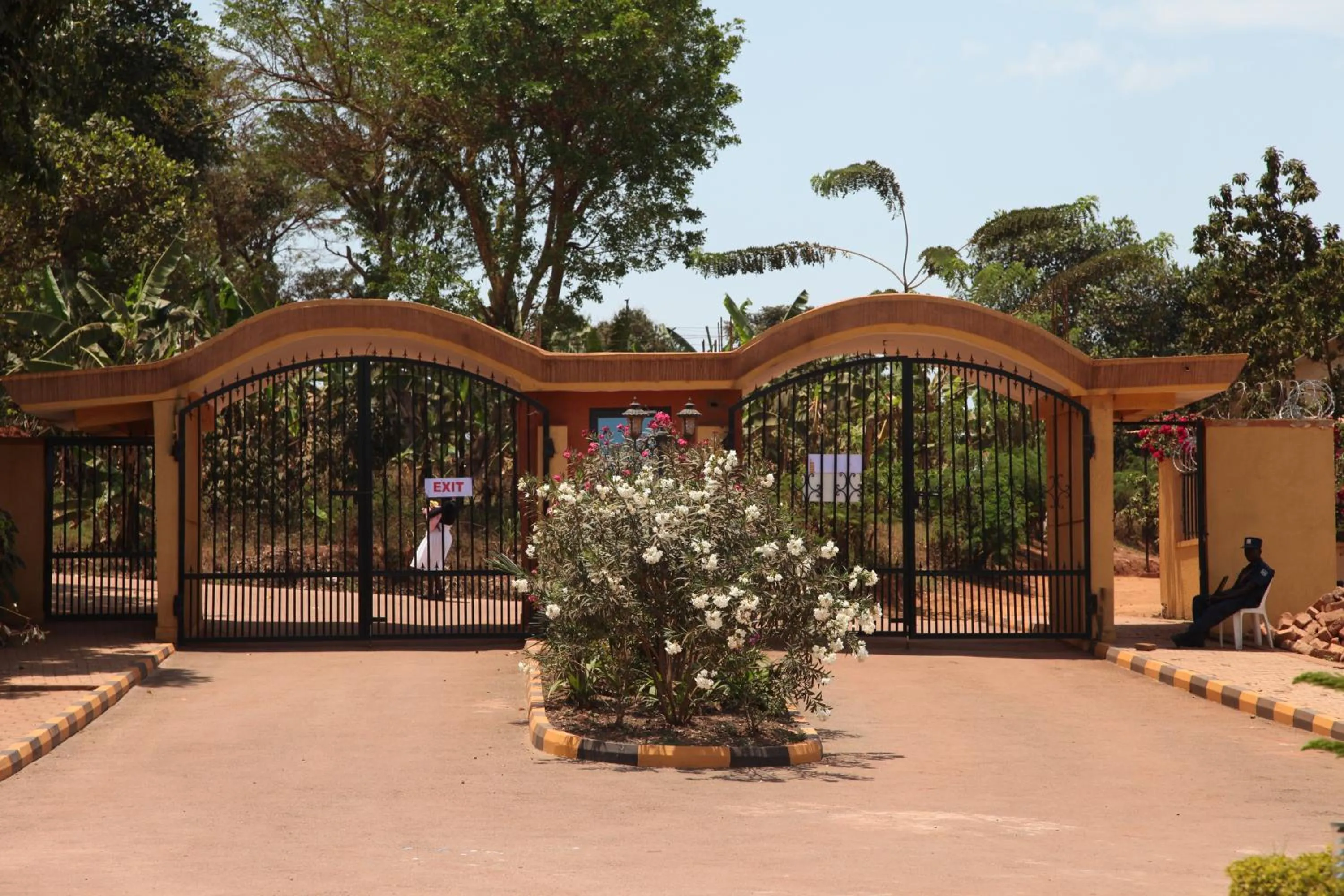 Facade/entrance in Nican Resort Hotel Seguku Entebbe