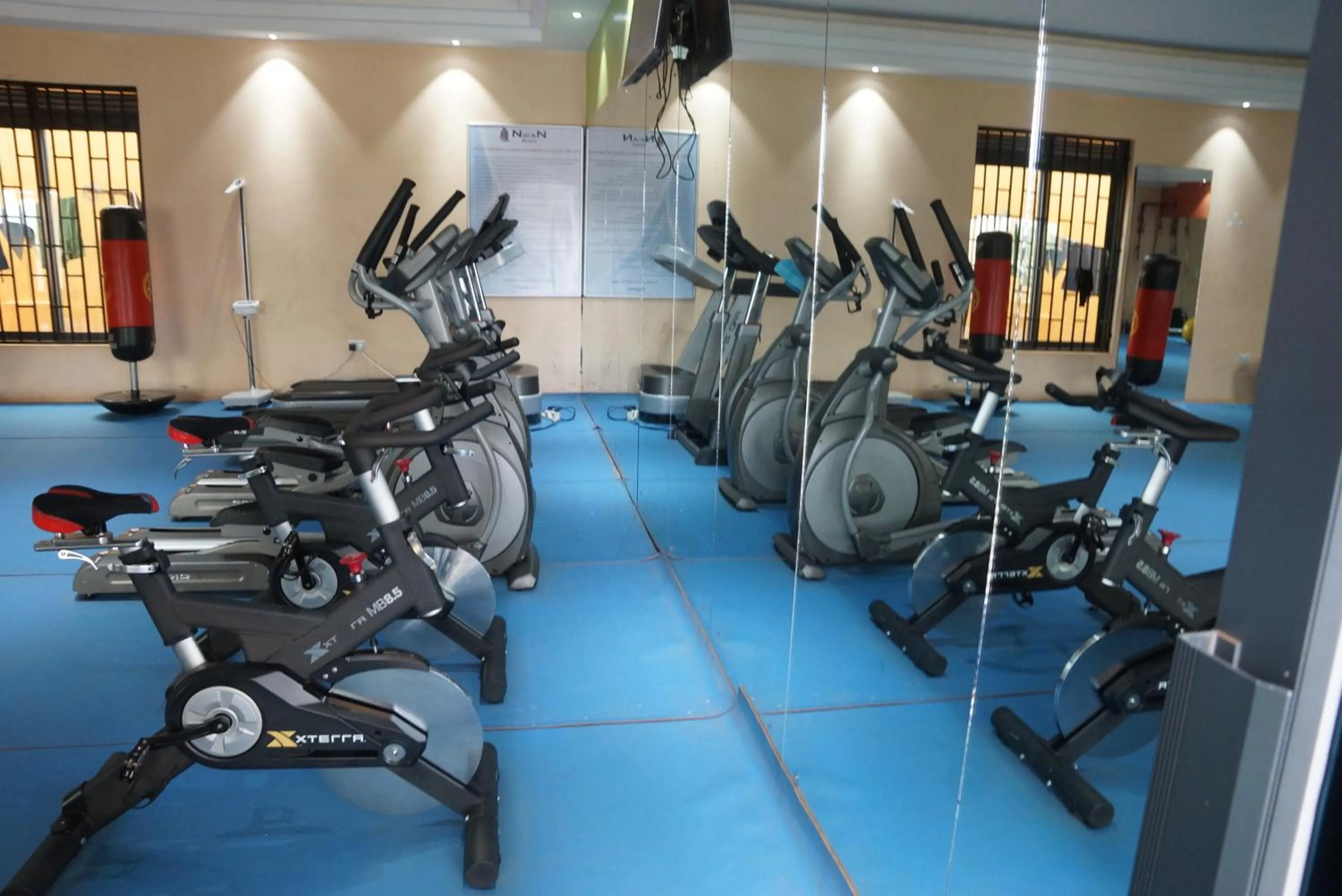 Fitness centre/facilities in Nican Resort Hotel Seguku Entebbe