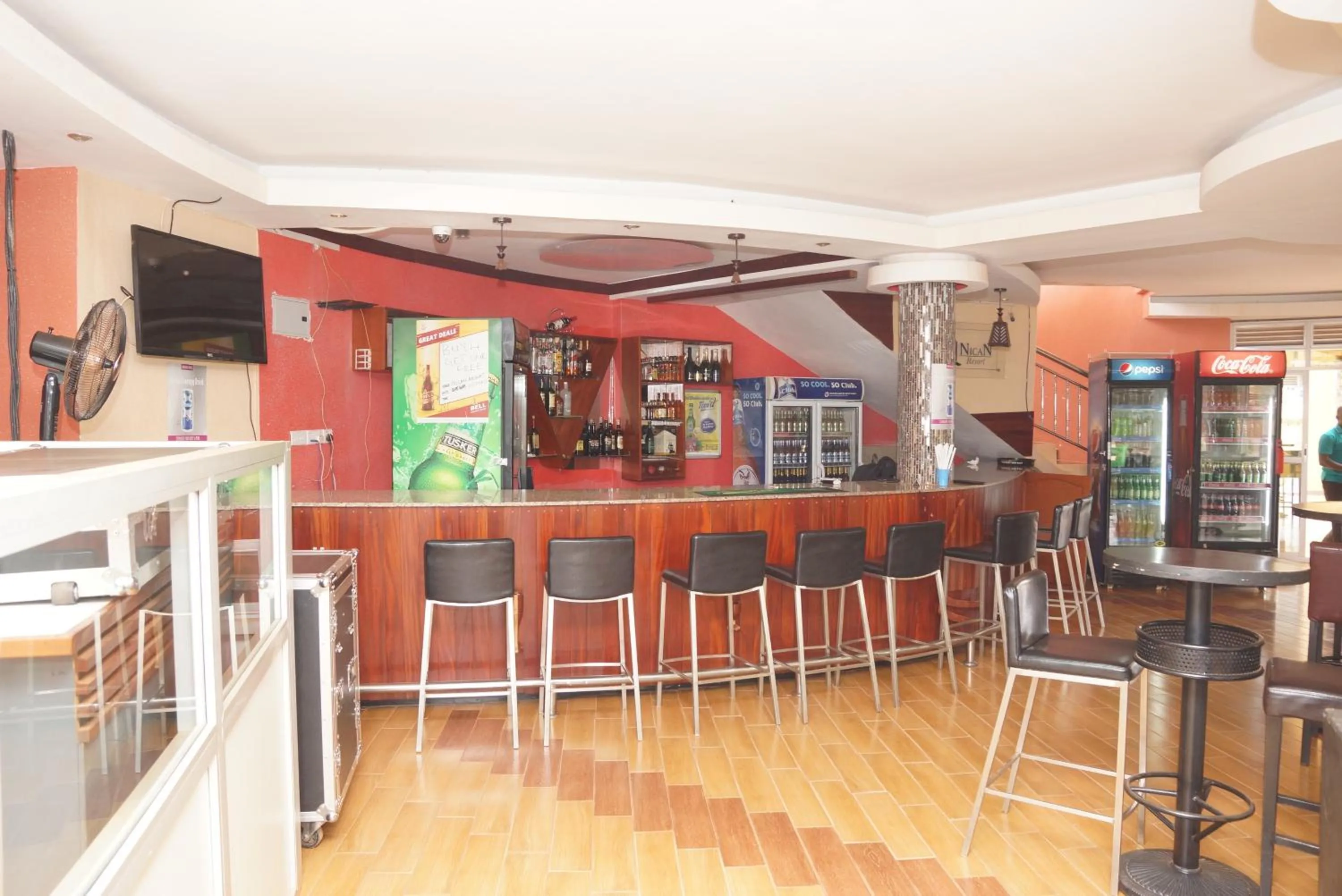 Lounge or bar in Nican Resort Hotel Seguku Entebbe