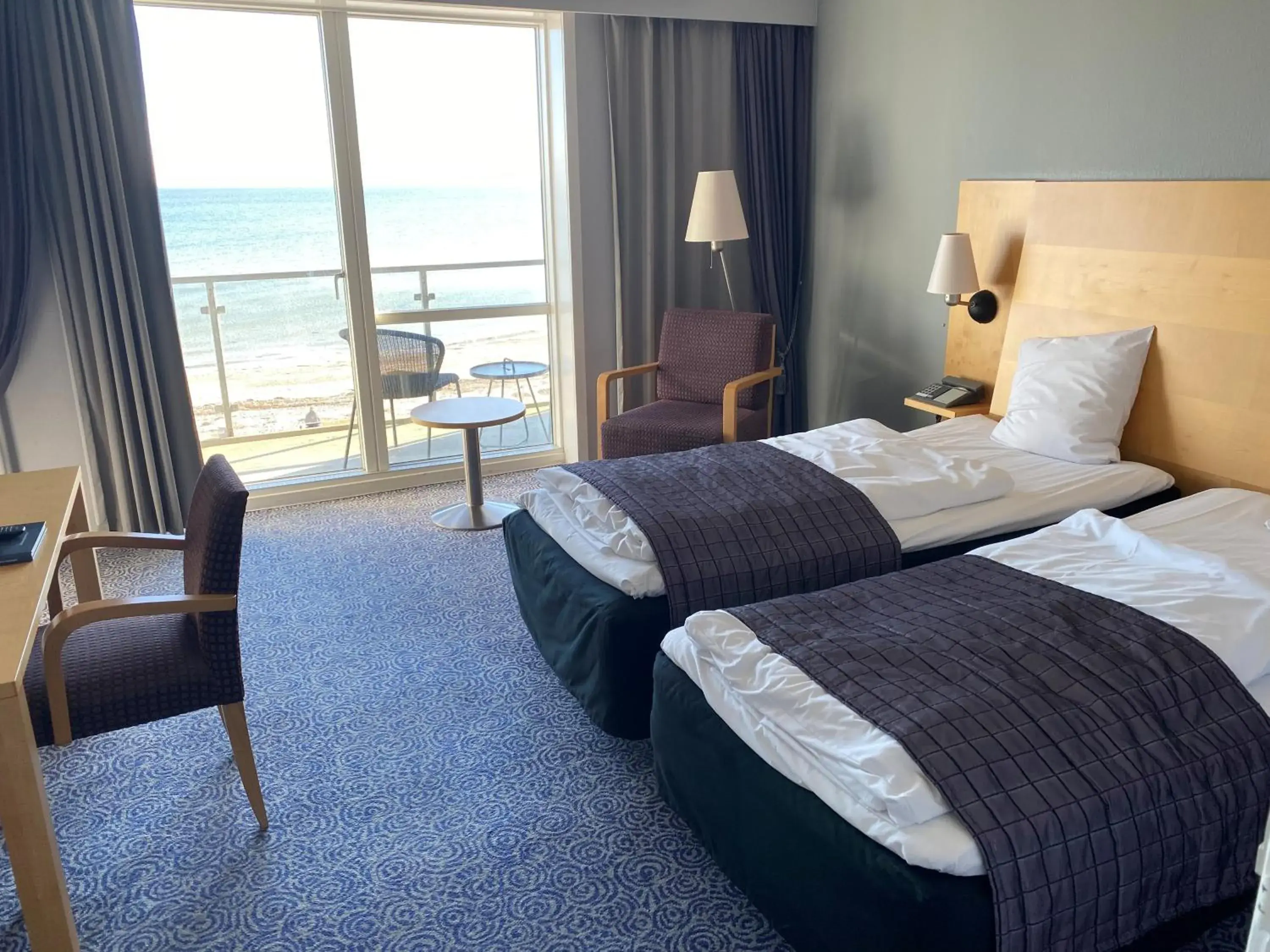 Double or Twin Room with Sea View in Nyborg Strand Hotel & Konference Double or Twin Room with Sea View in Nyborg Strand Hotel & Konference