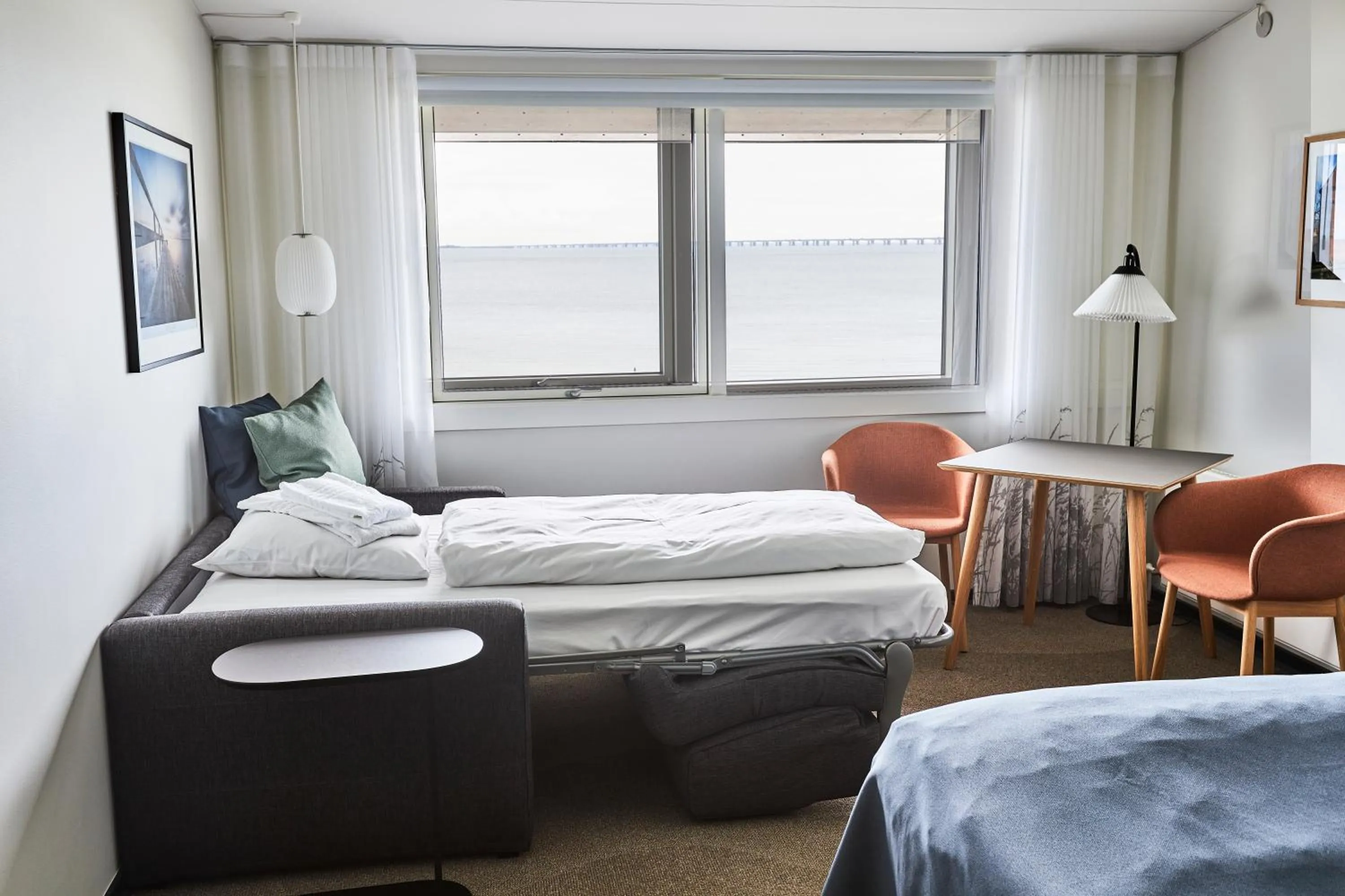 Bed in Nyborg Strand Hotel & Konference