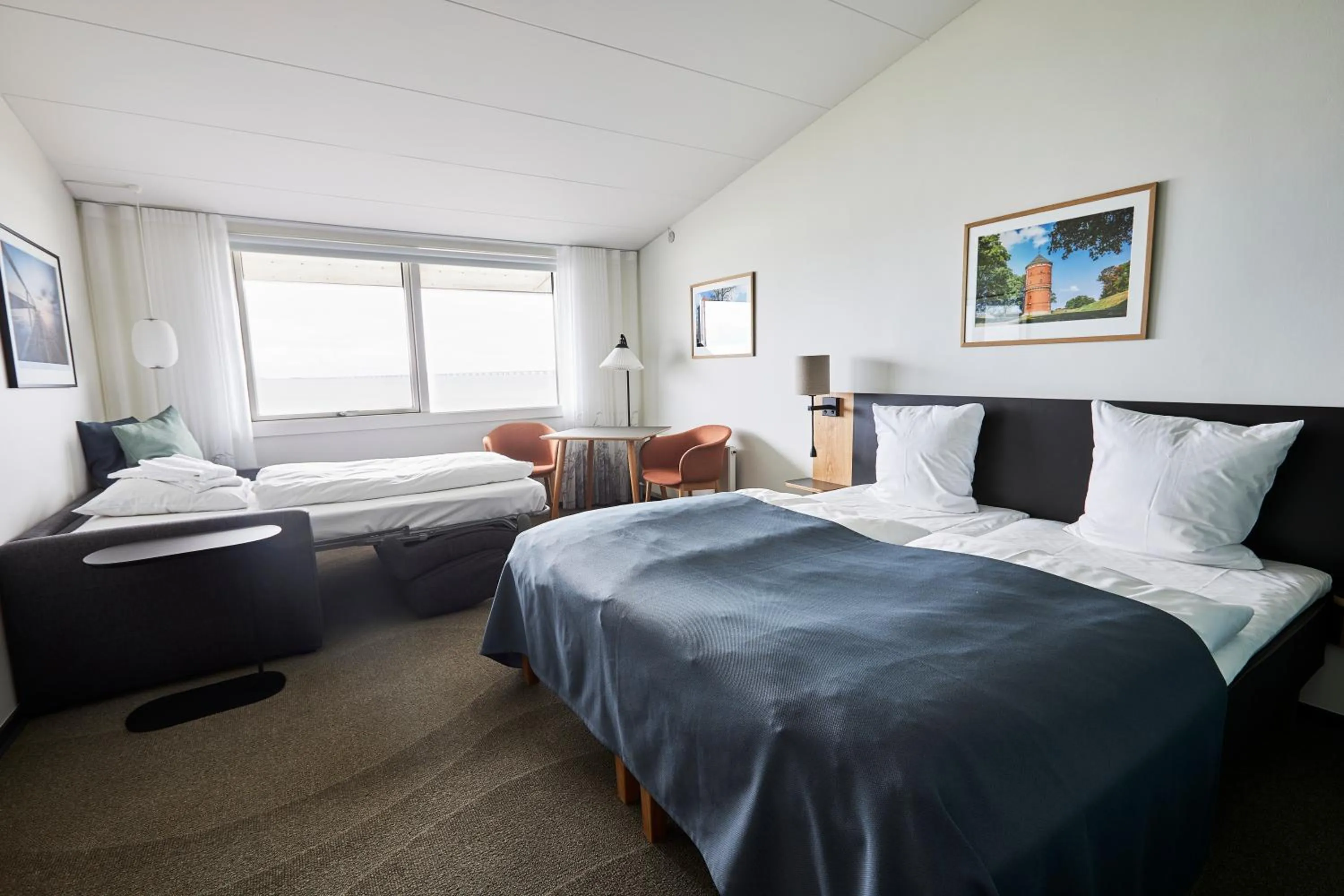 Bed in Nyborg Strand Hotel & Konference