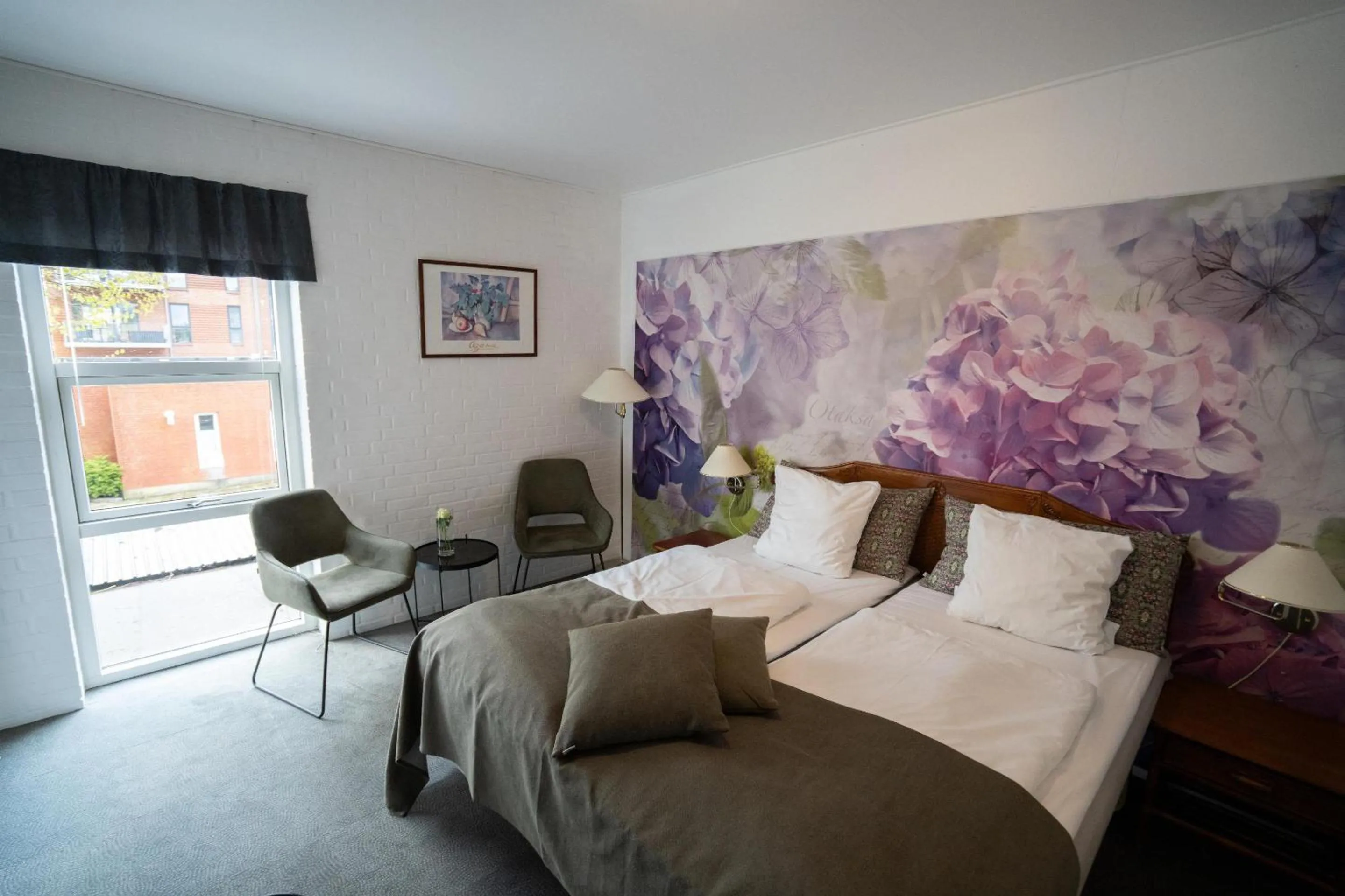 Bed in Hotel Vildbjerg