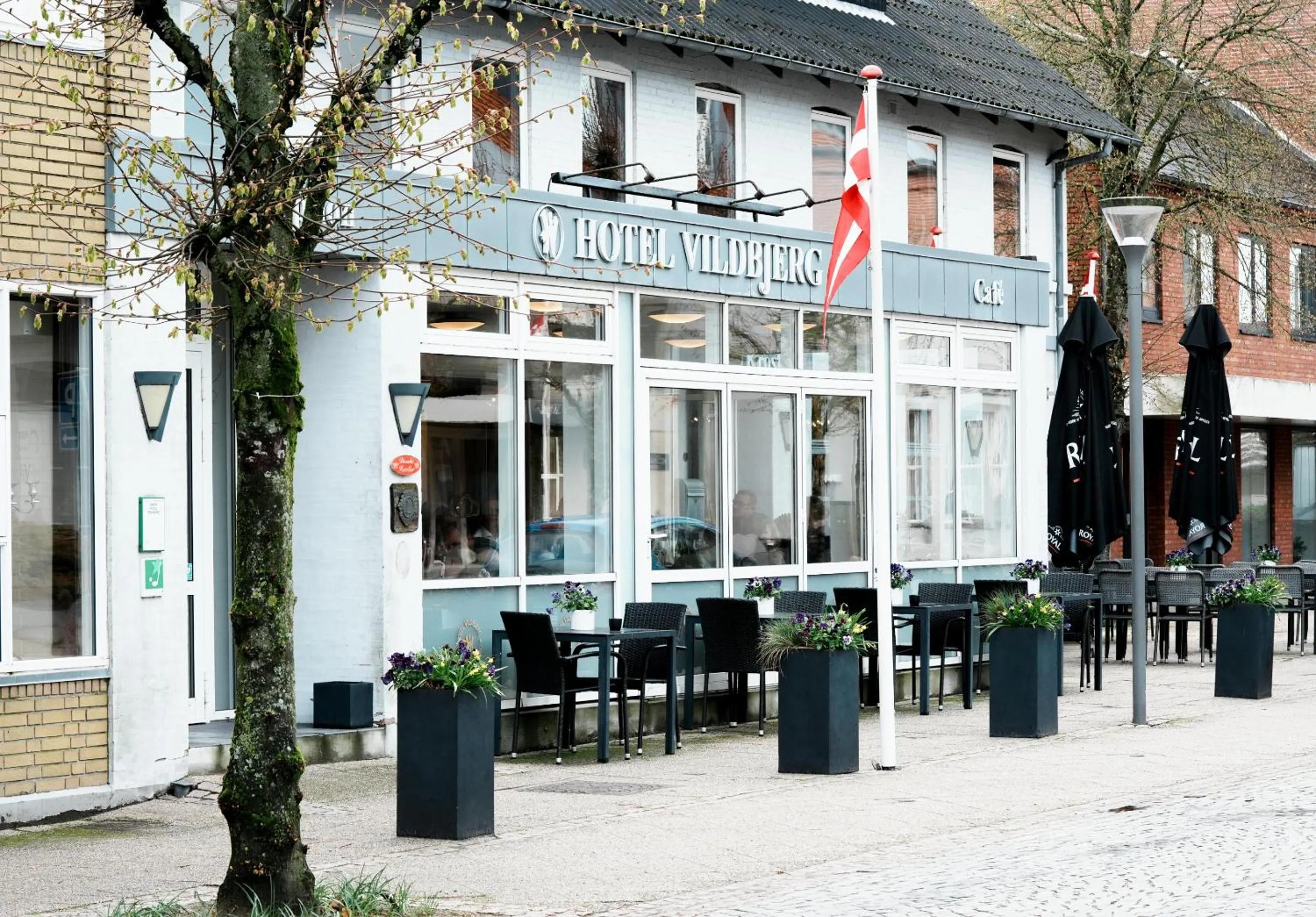 Property building in Hotel Vildbjerg