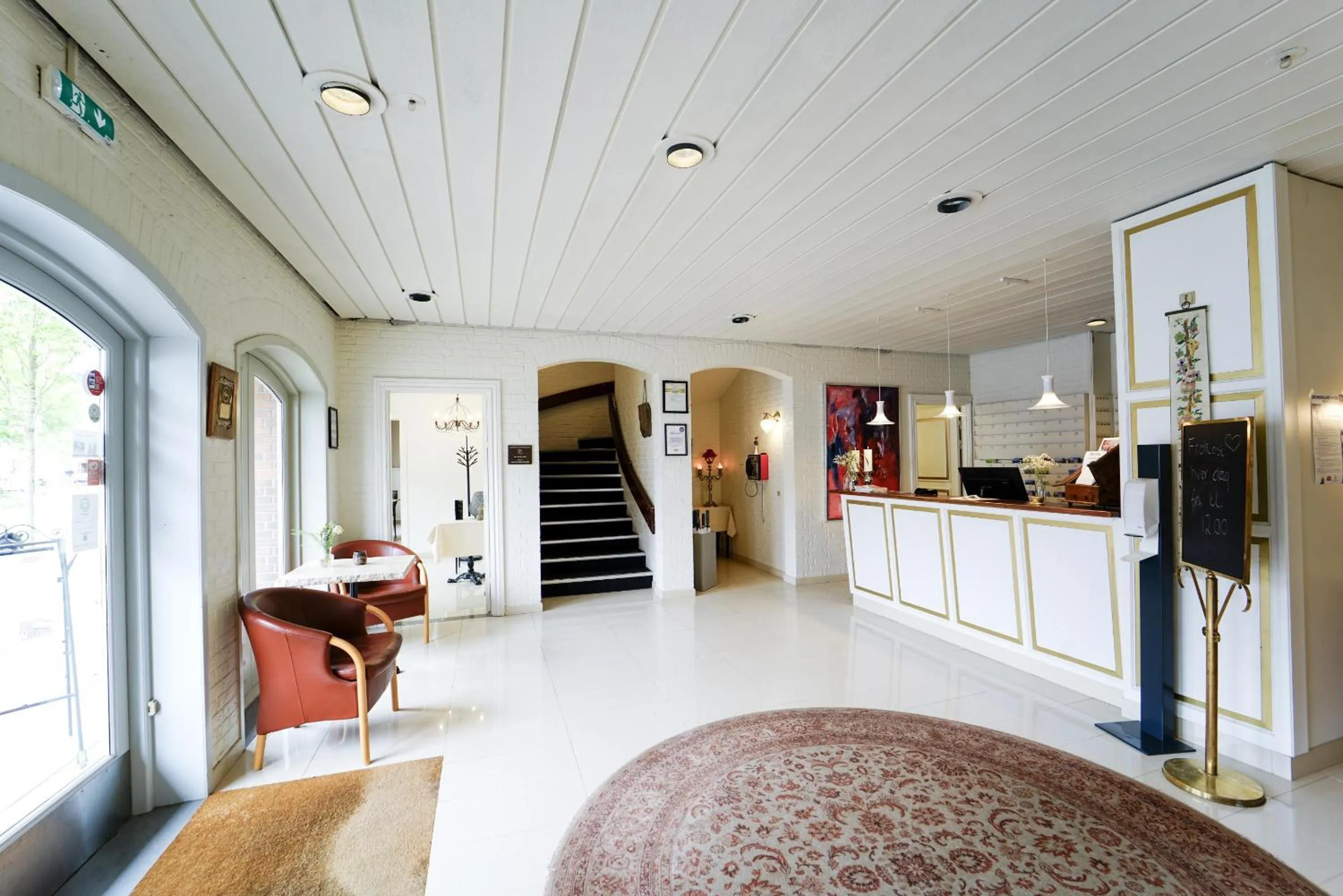 Lobby or reception in Dronninglund Hotel