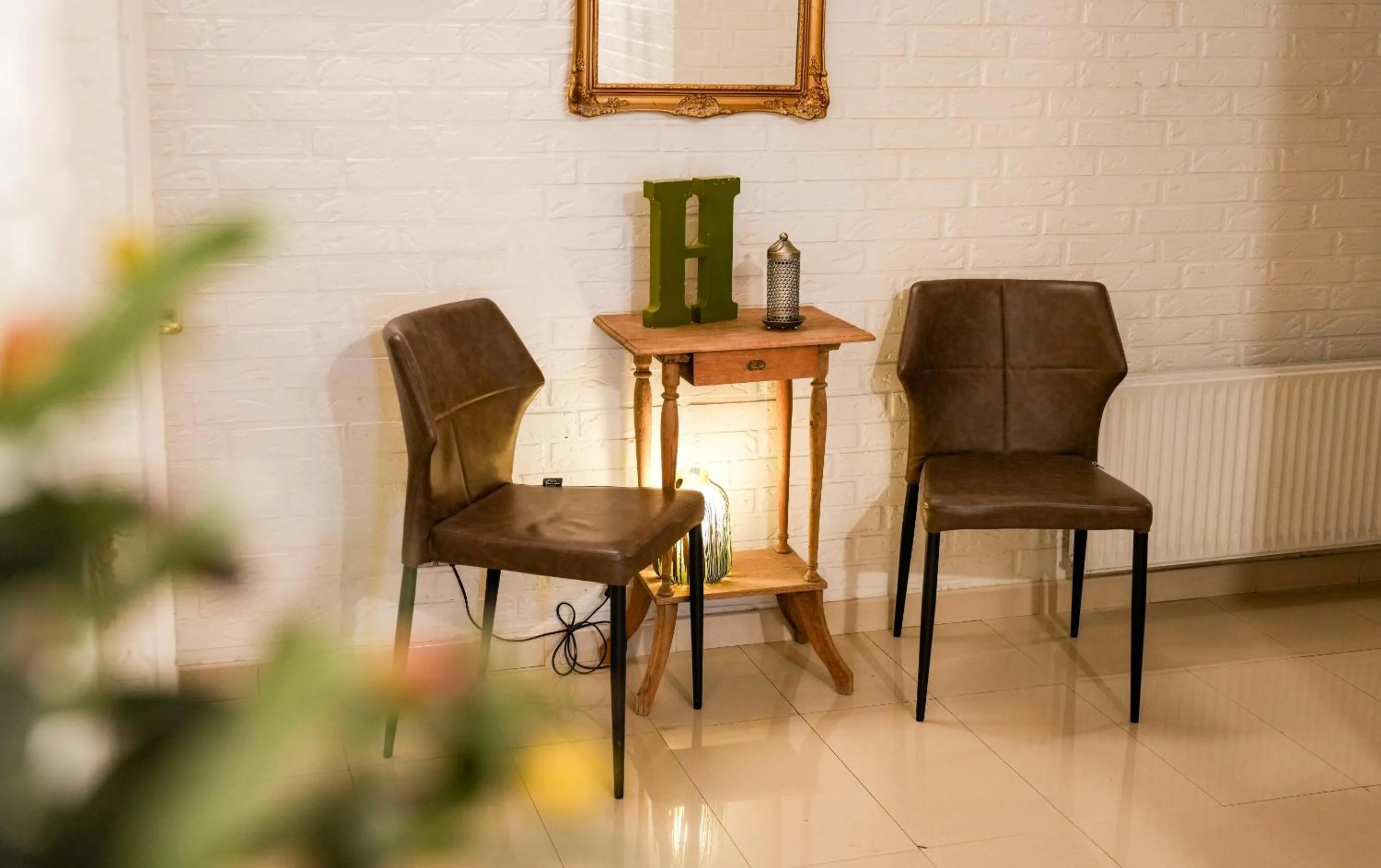 Seating area in Dronninglund Hotel