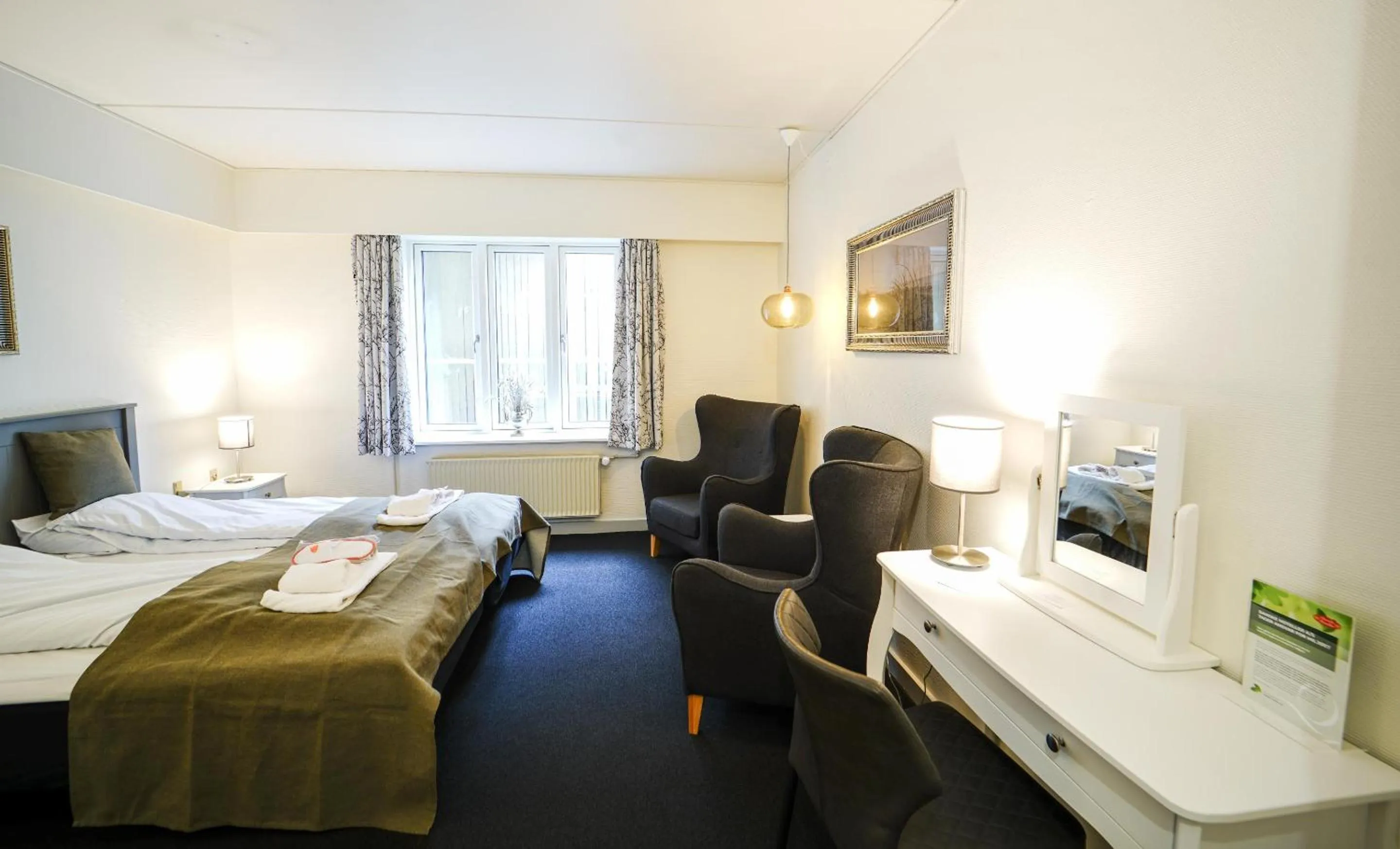 Bed in Dronninglund Hotel