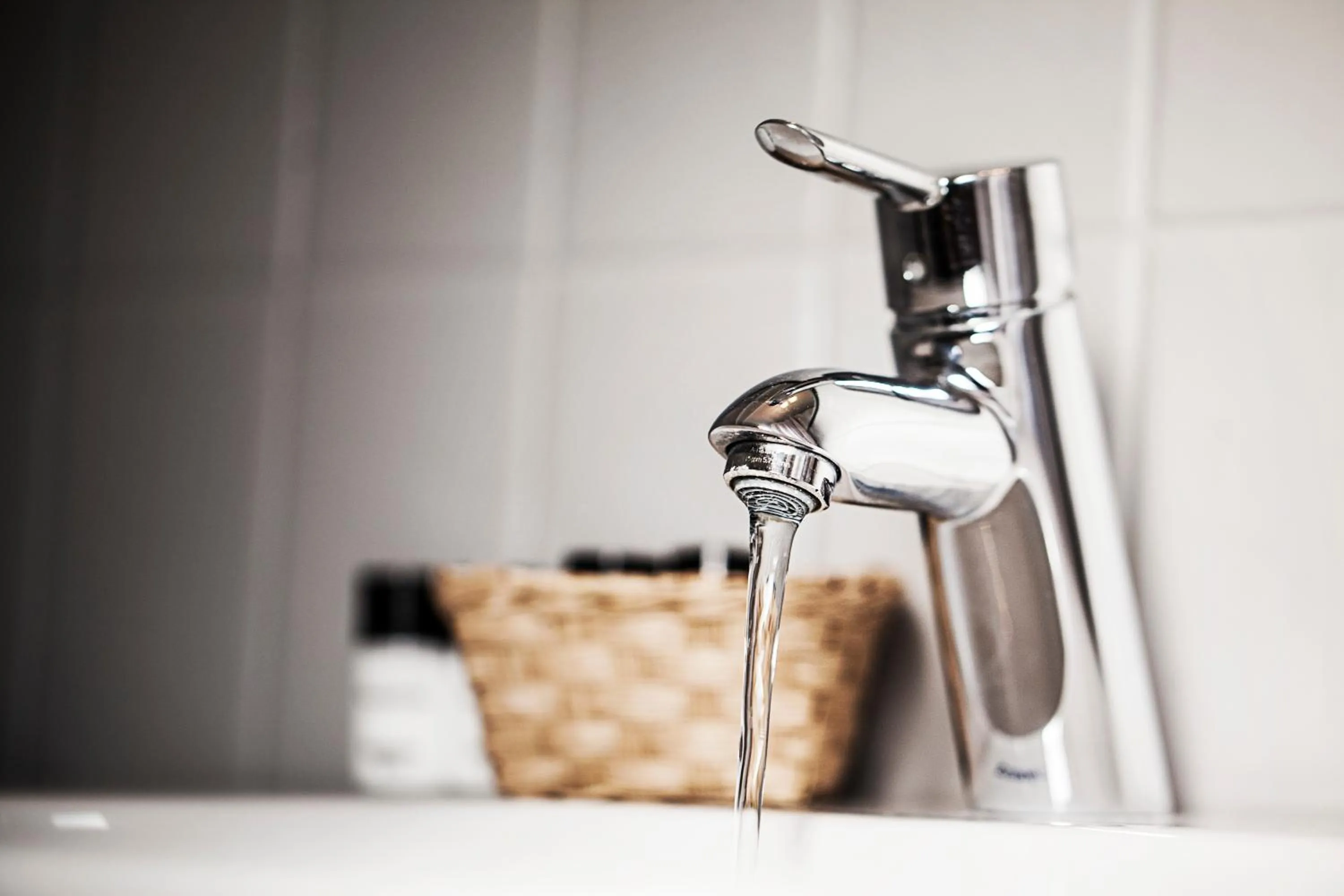 Shower in Norsminde Kro