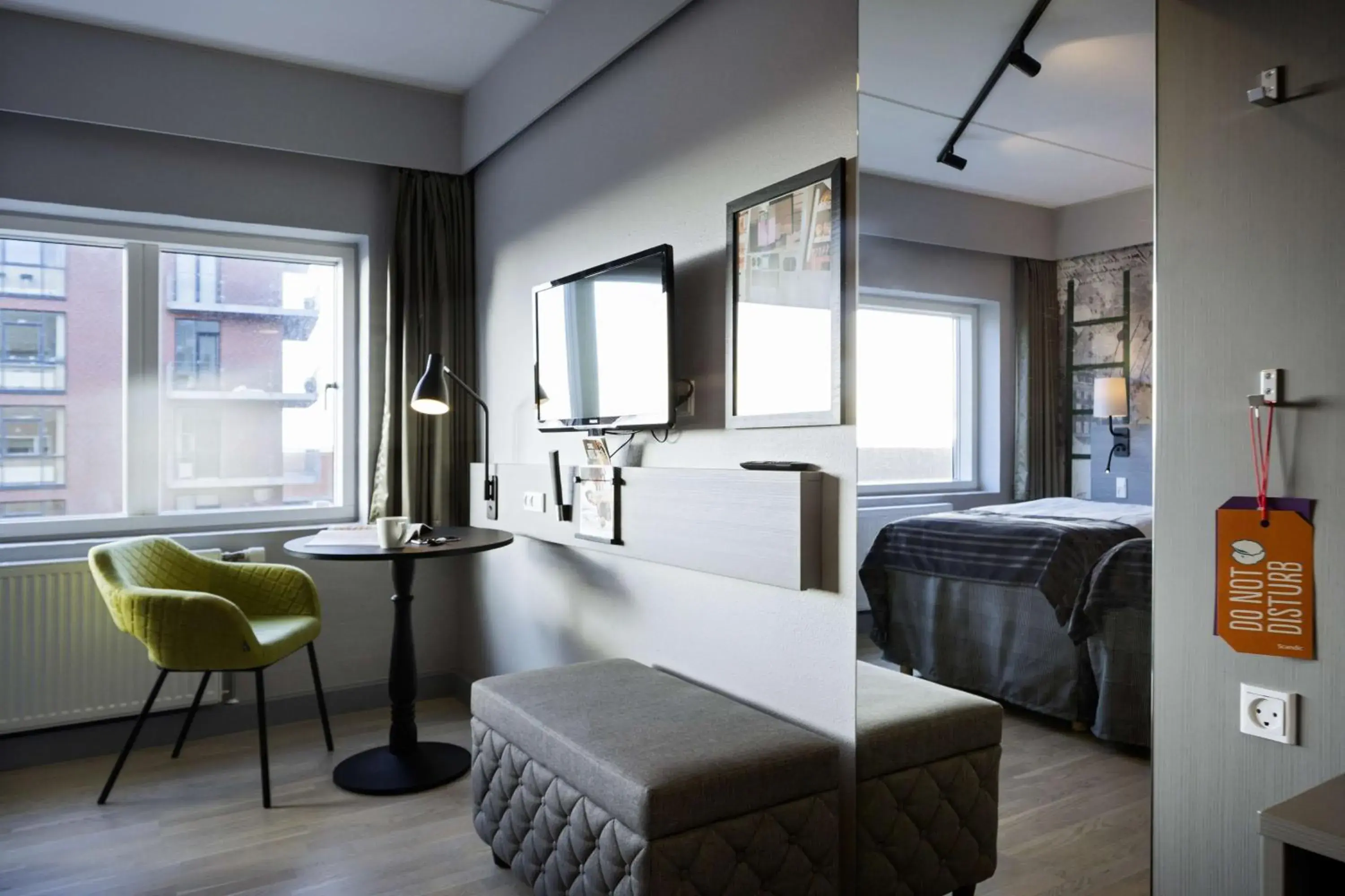 Photo of the whole room, Bed in Scandic Olympic Photo of the whole room, Bed in Scandic Olympic