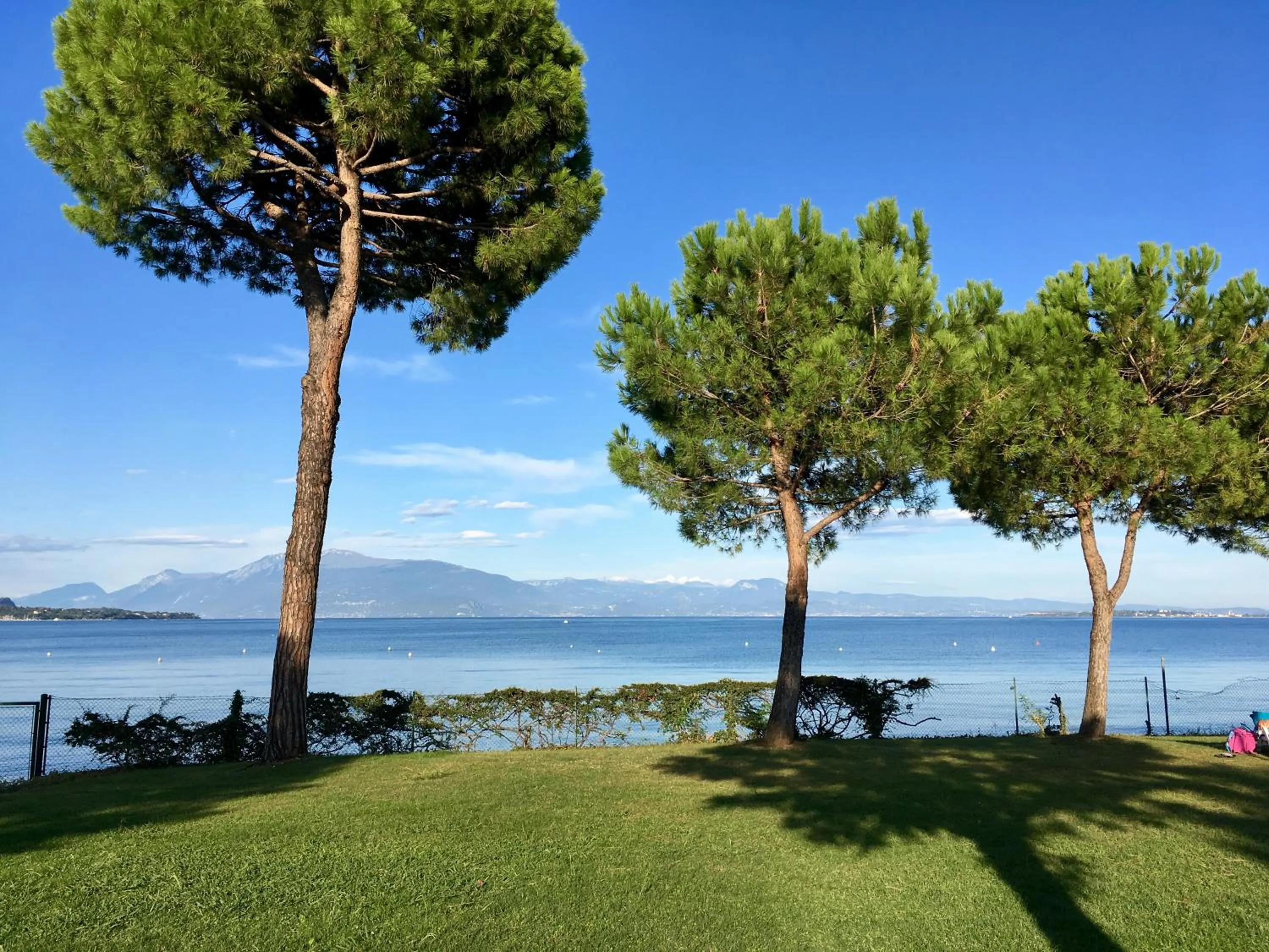 Garden view in Le Corti Del Lago