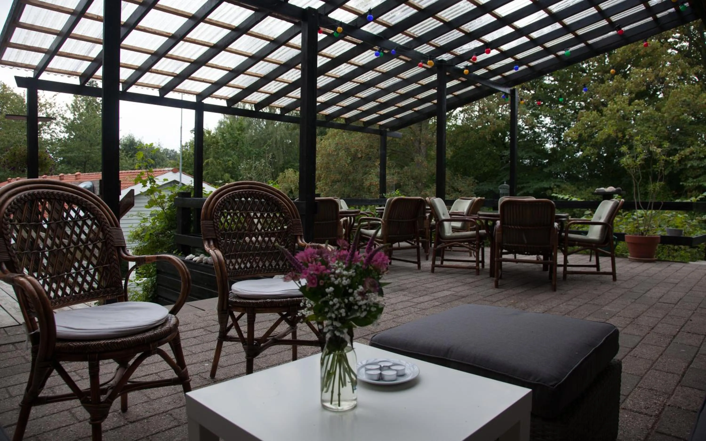 Living room in Fredensborg Vandrerhjem, i Kongens baghave