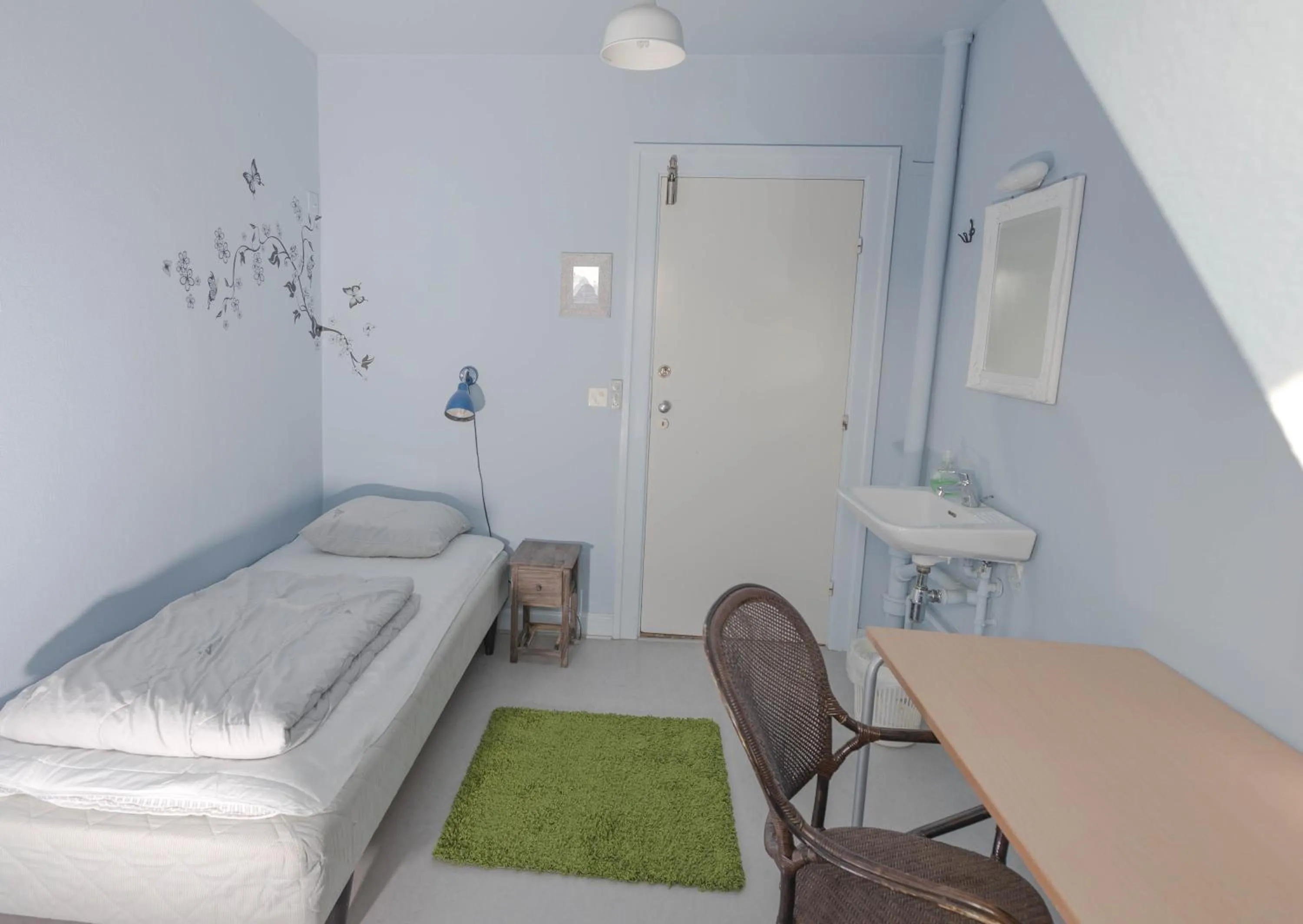 Bed in Fredensborg Vandrerhjem, i Kongens baghave