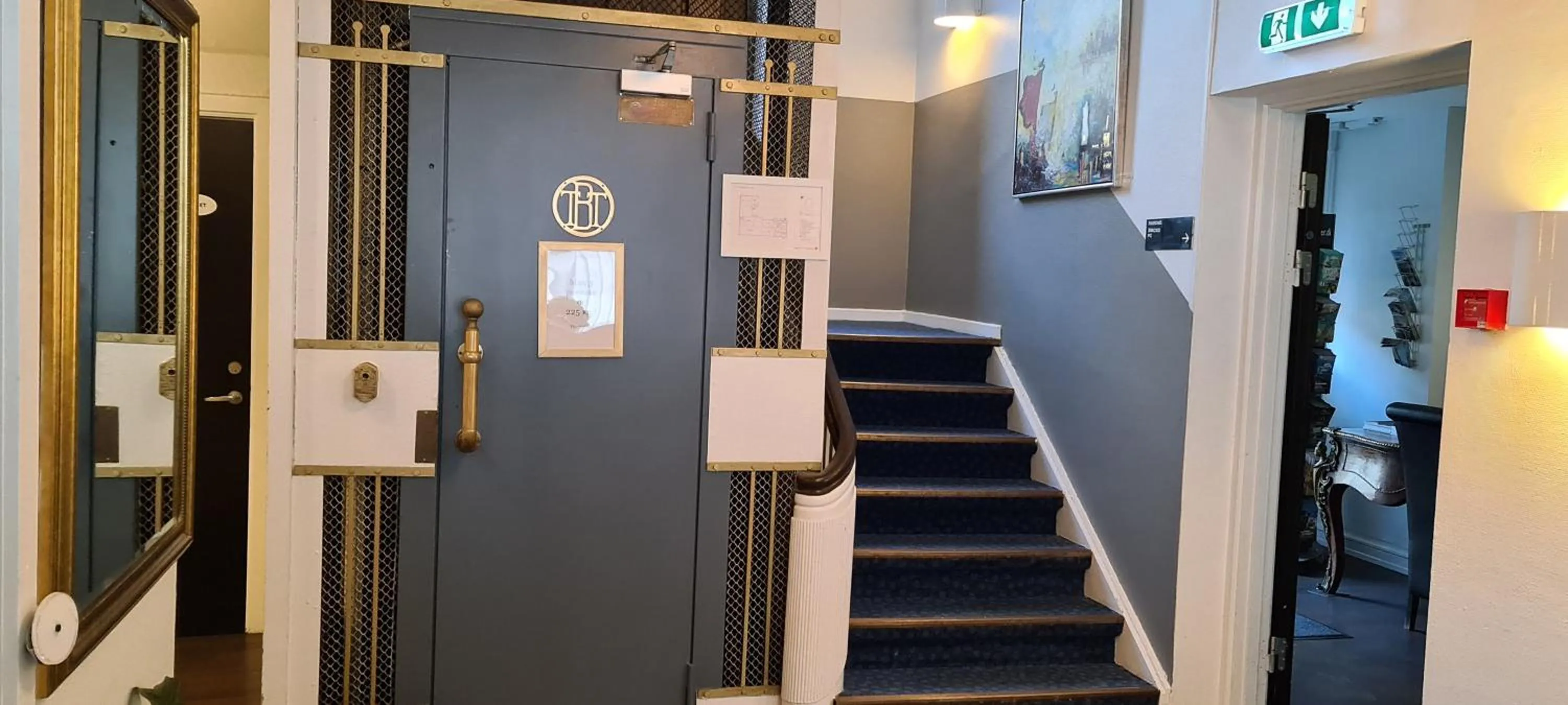 elevator in Prinsen Hotel