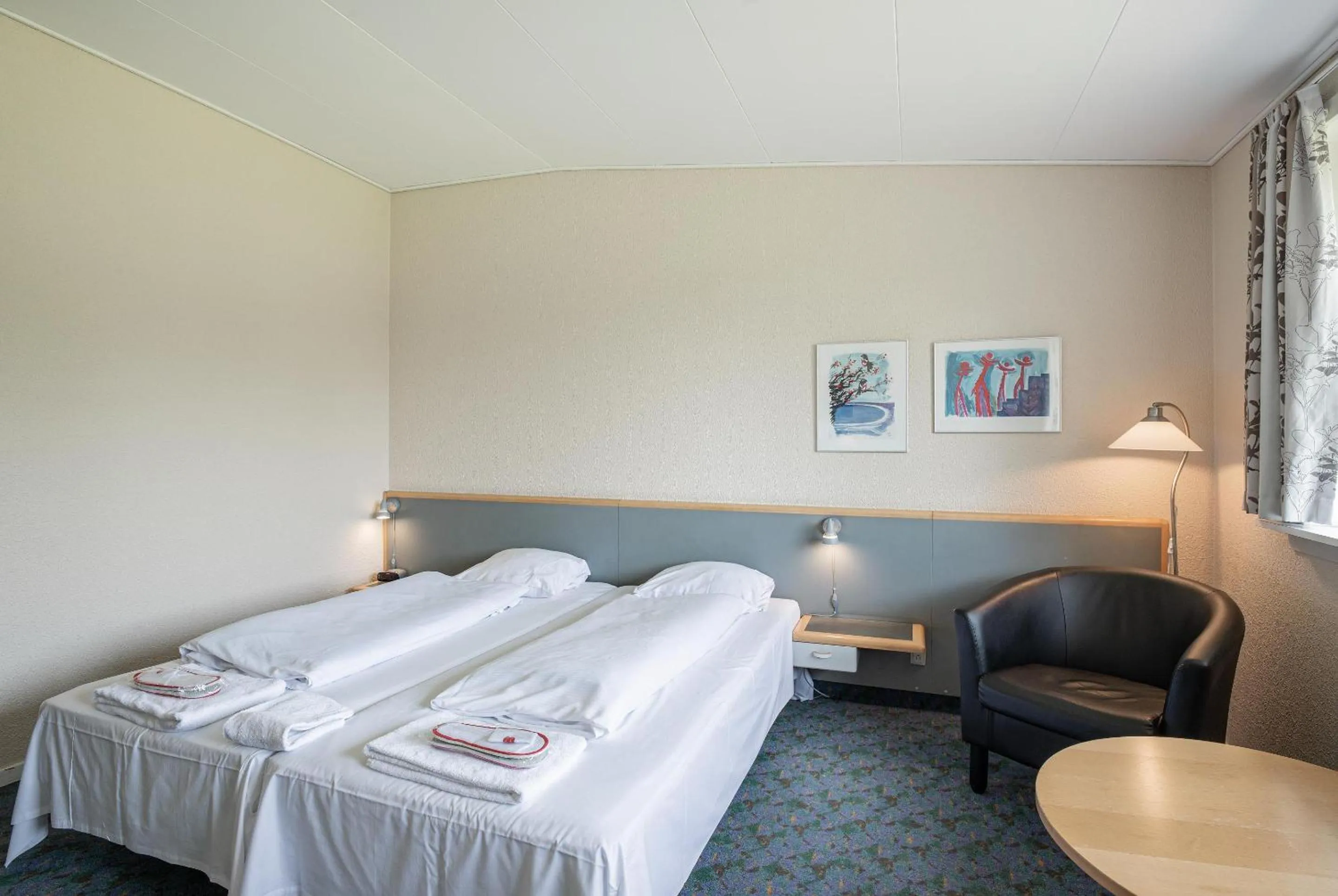 Bed in Hotel Vissenbjerg Storkro