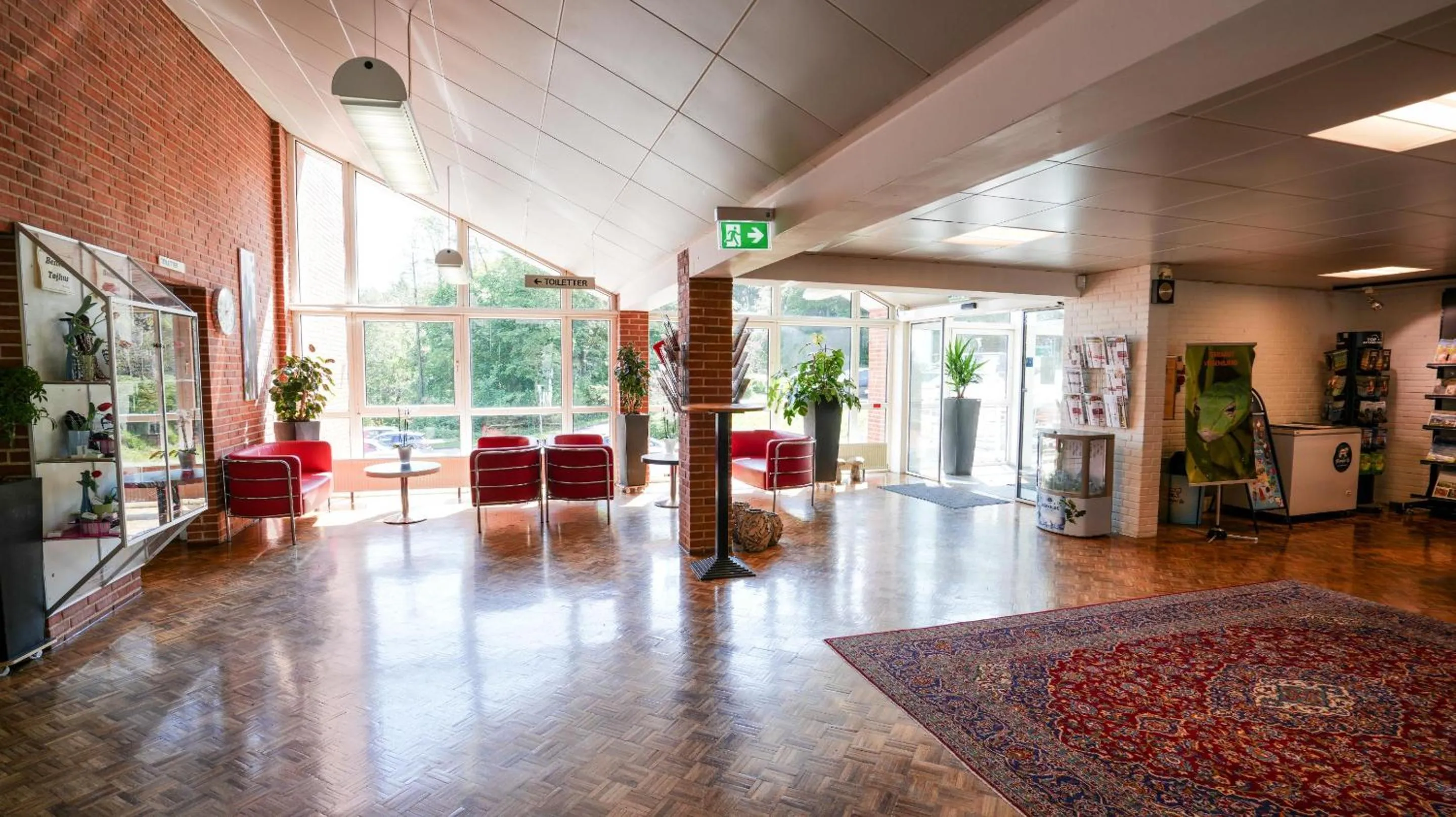 Lobby or reception in Hotel Vissenbjerg Storkro