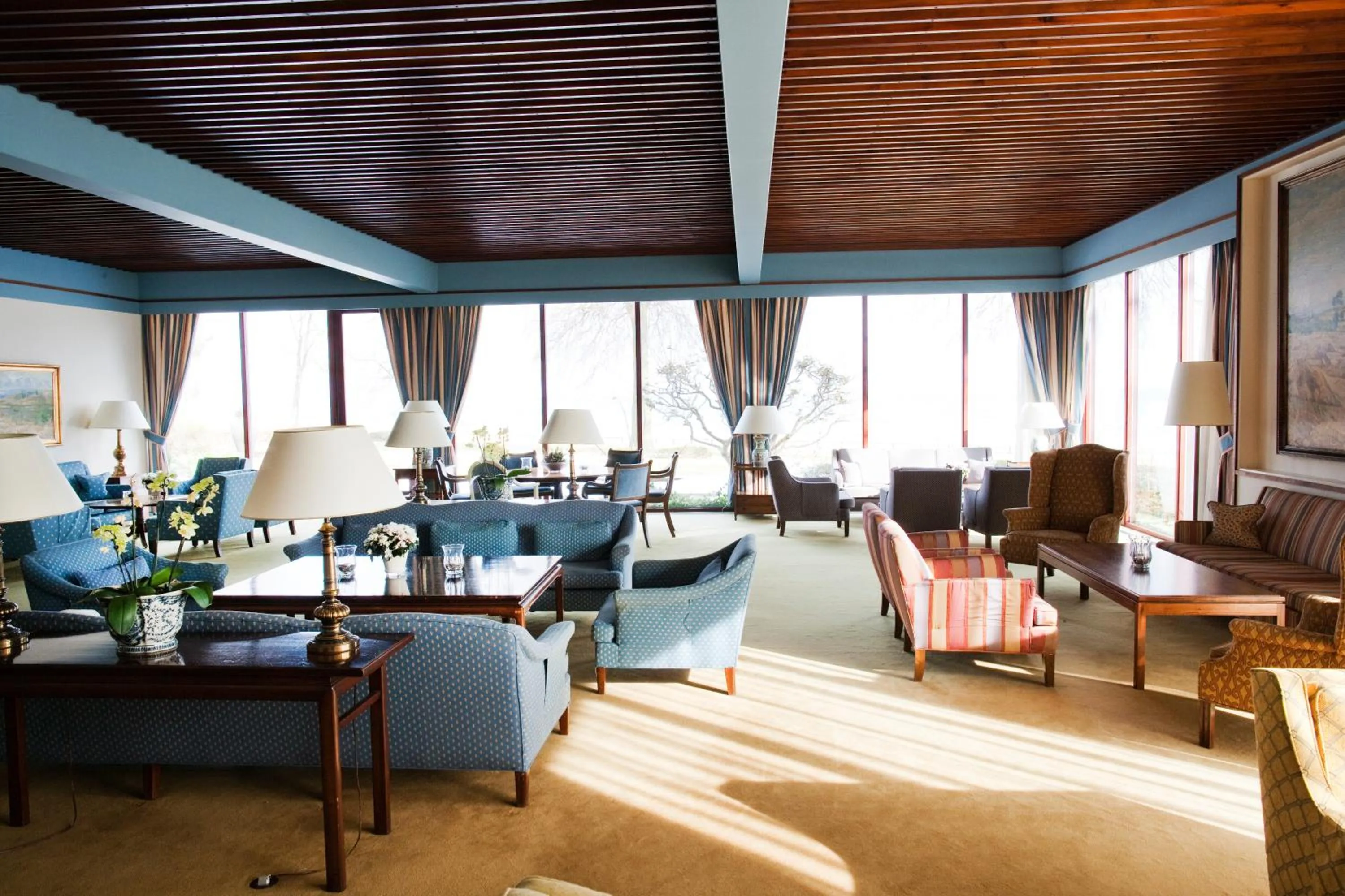 Lobby or reception in Hotel Hesselet