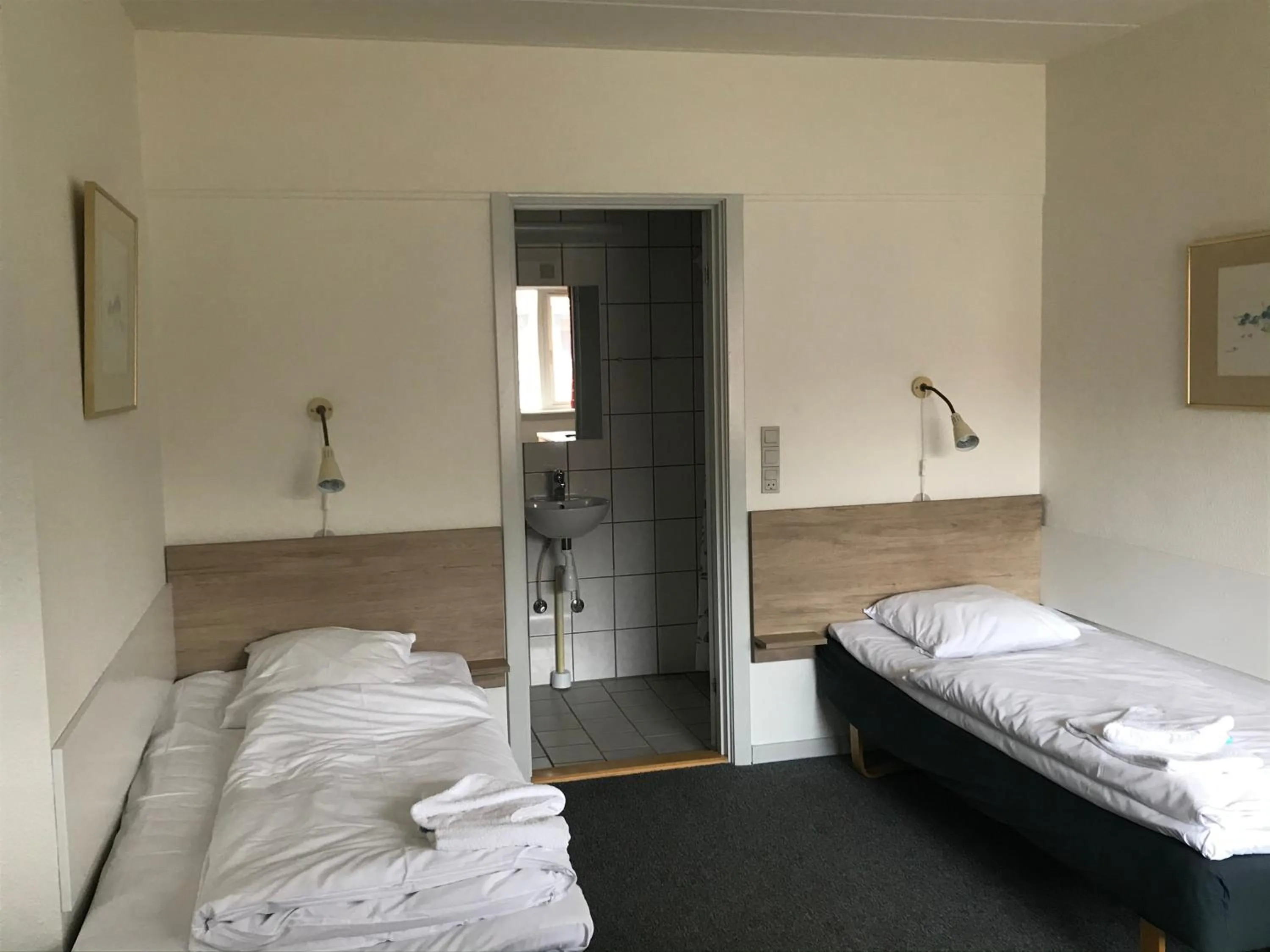 Bed in Hotel Medio Fredericia
