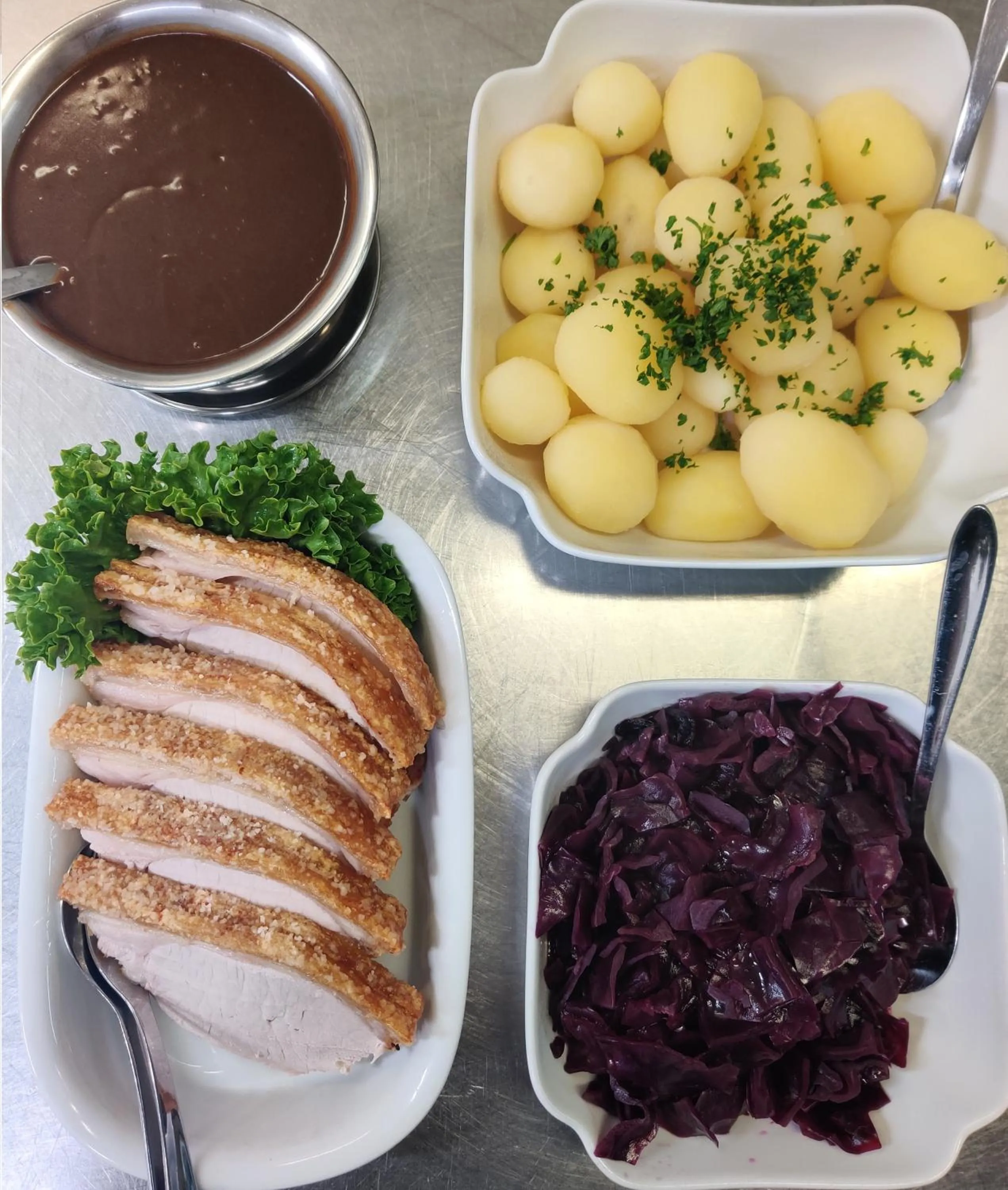 Food close-up in Hotel Medio Fredericia