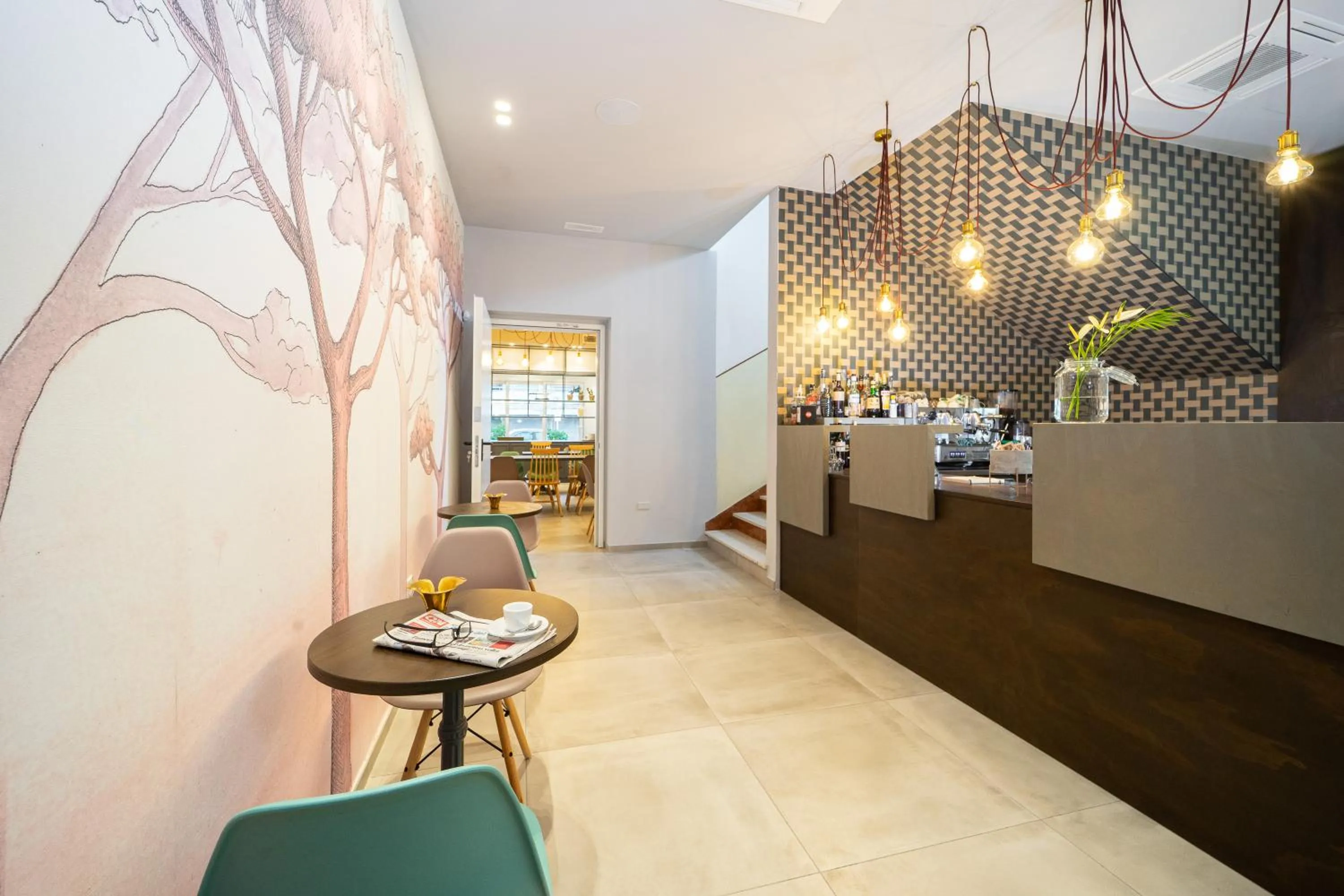 Lobby or reception in Hotel Abc