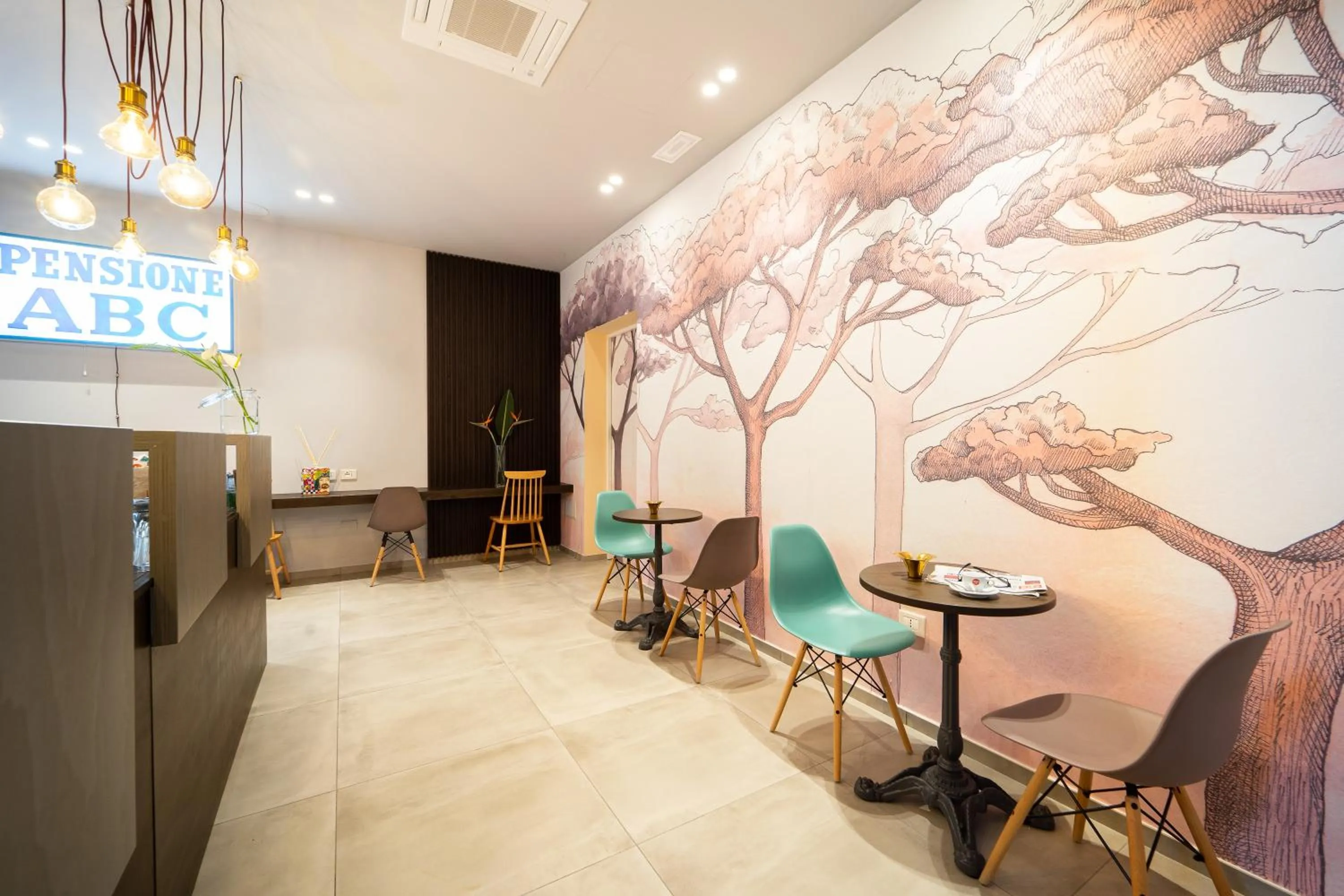 Lobby or reception in Hotel Abc