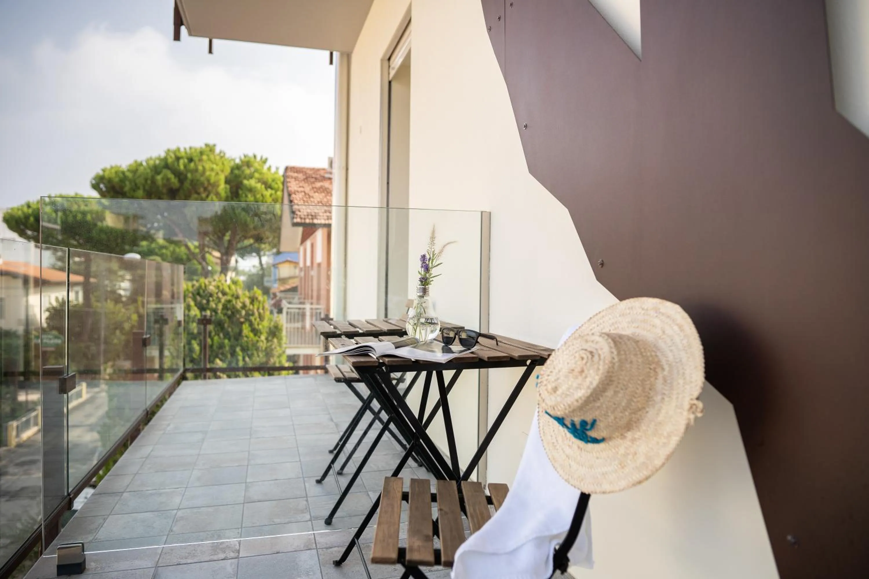 Balcony/Terrace in Hotel Abc