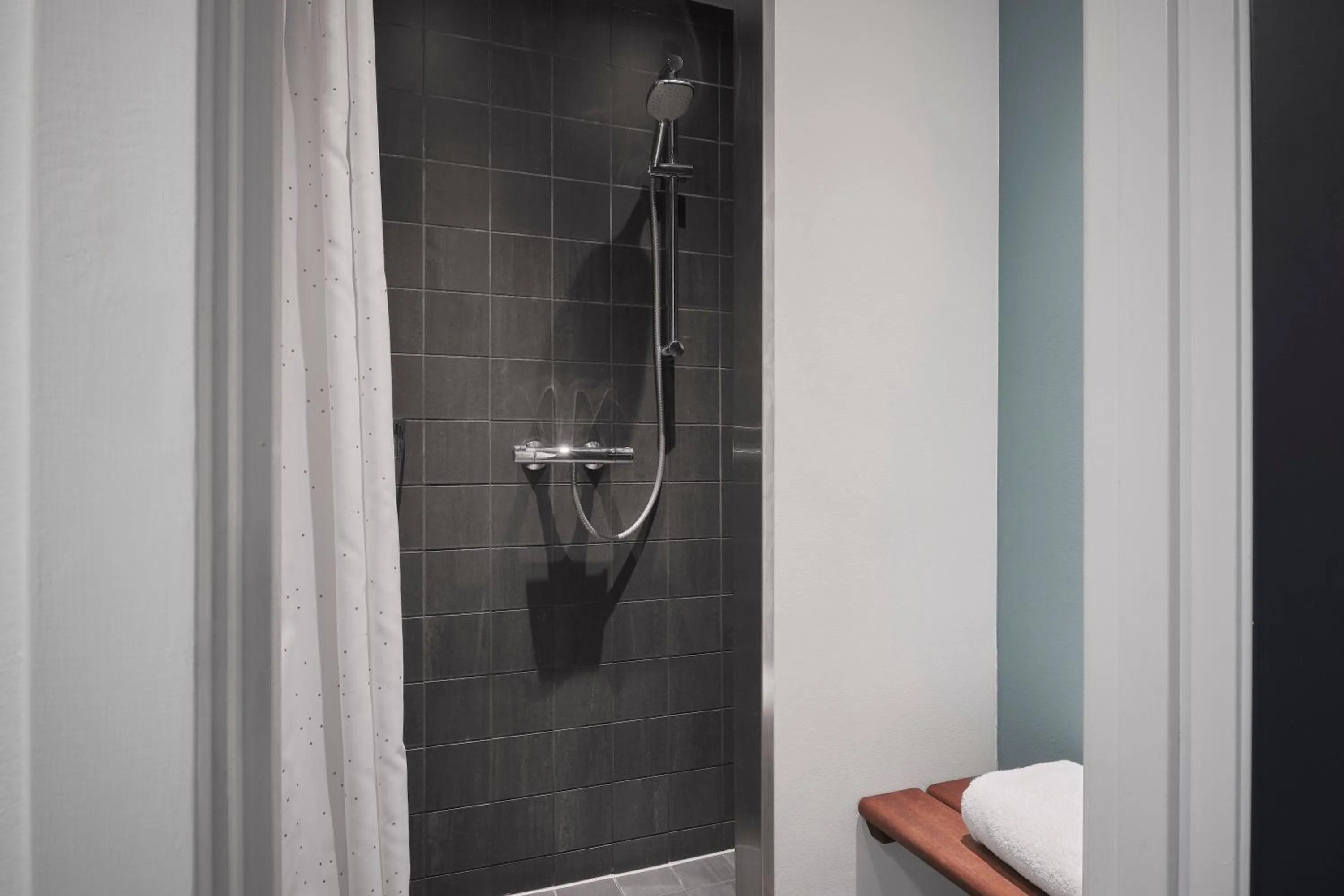 Shower in Hotel Svendborg