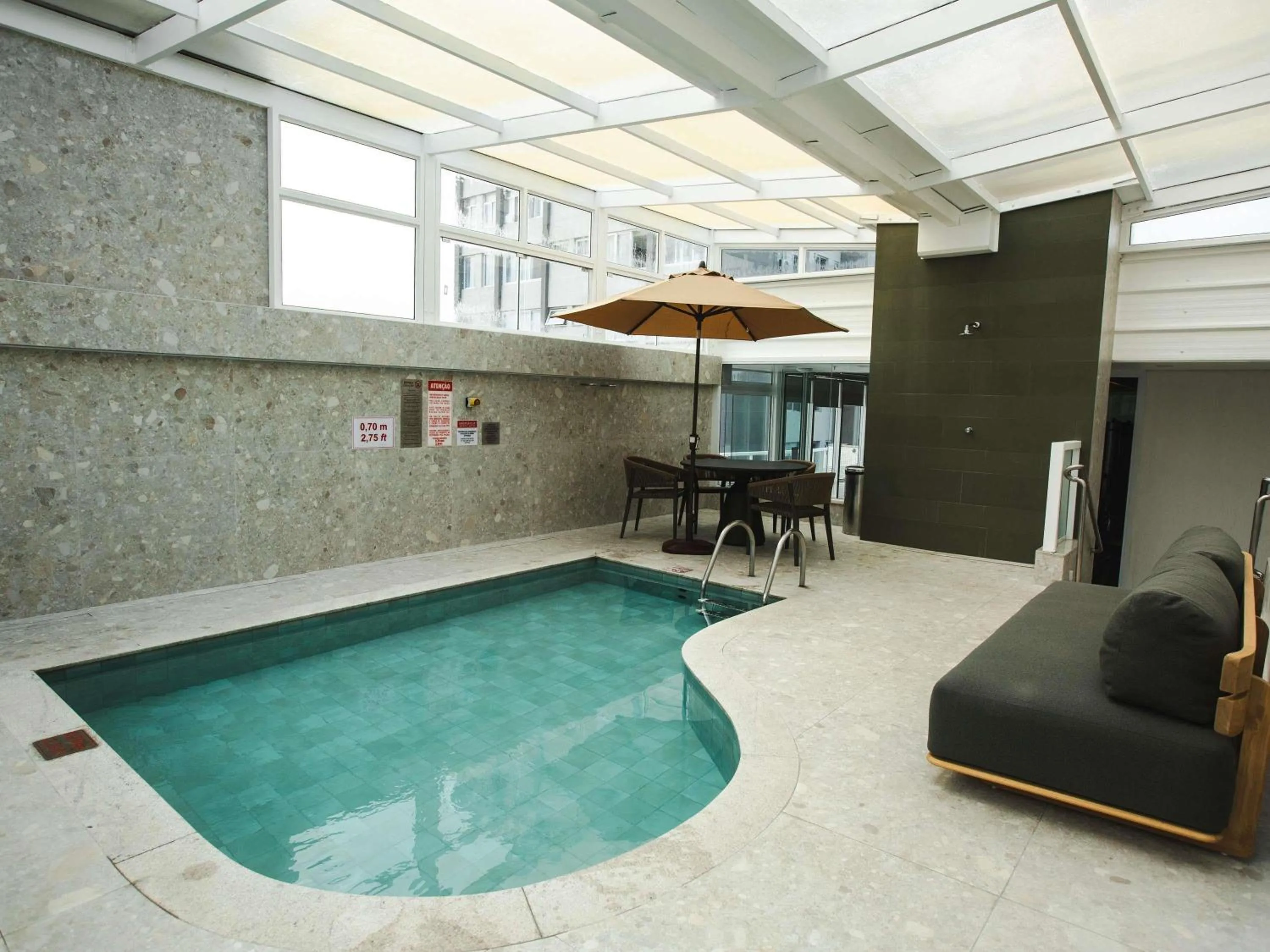 Pool view in Mercure Camboriu