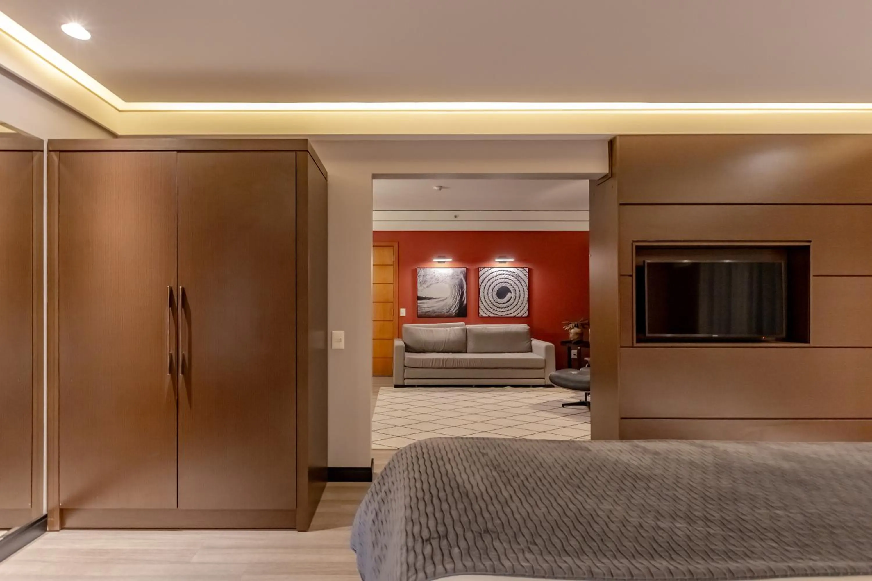 Bed in Mercure Camboriu