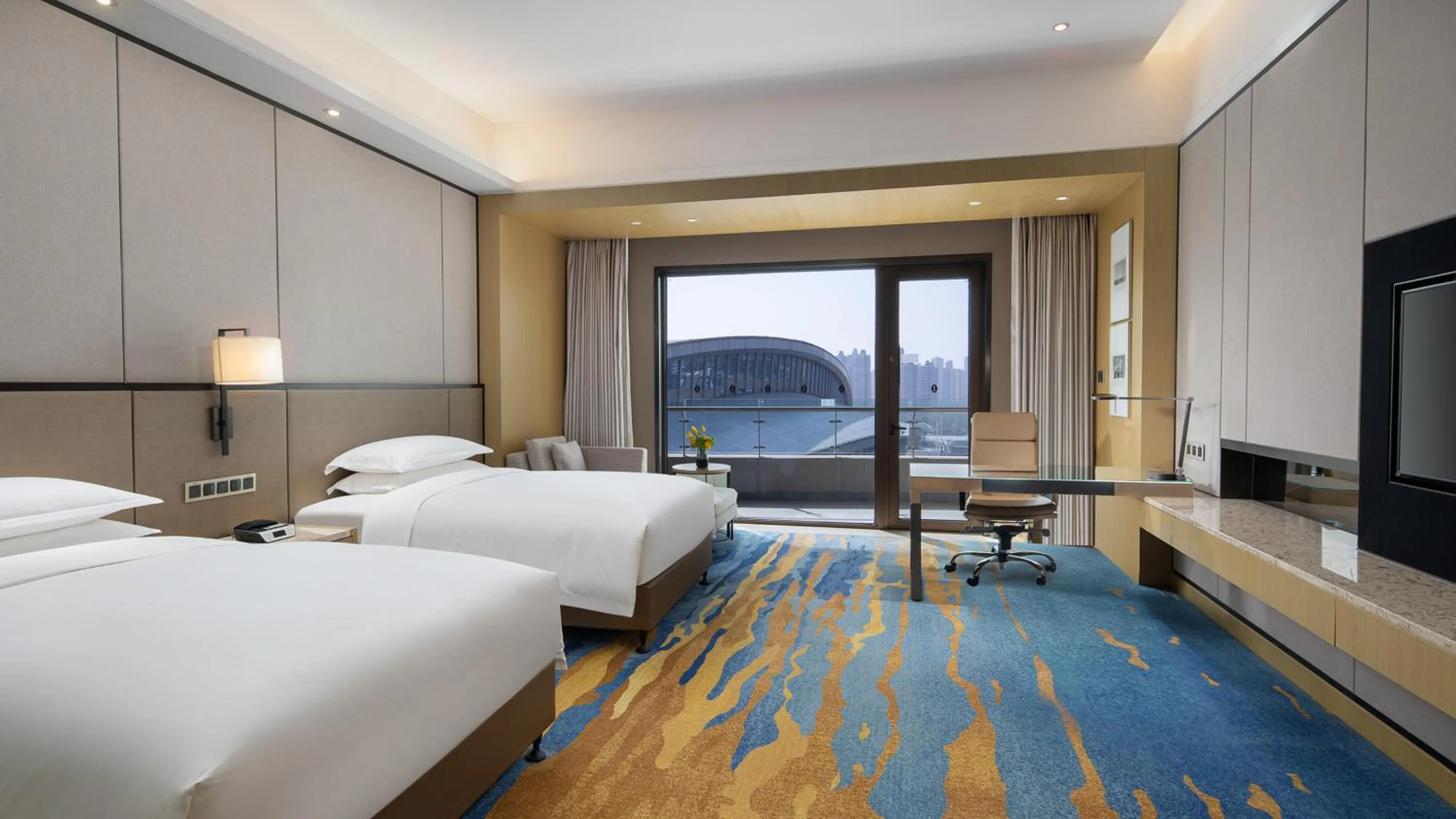 Photo of the whole room in InterContinental Wuhan by IHG - Yangtze River View