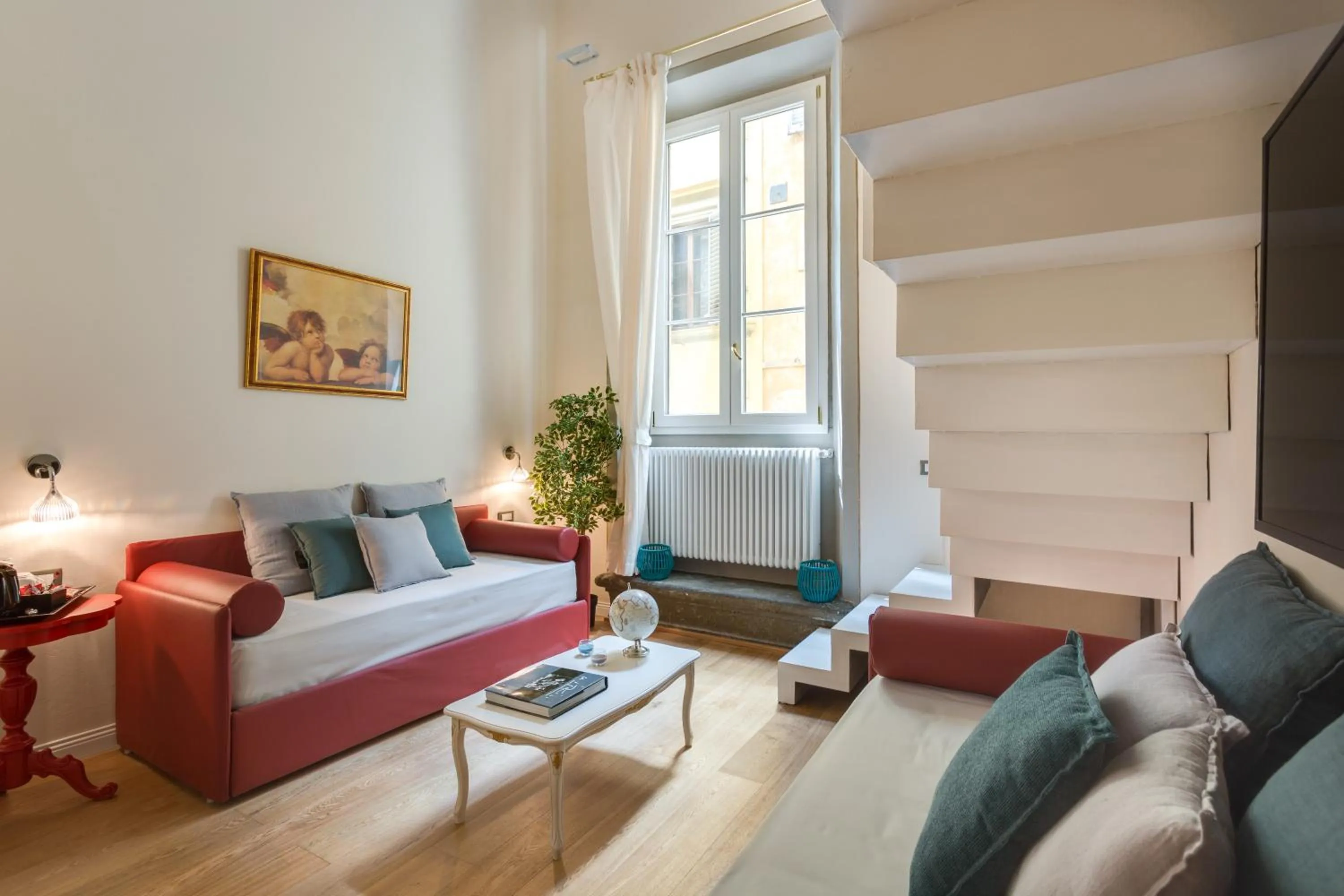 TV and multimedia, Bed in Residenza D'Epoca Historia Luxury Boutique