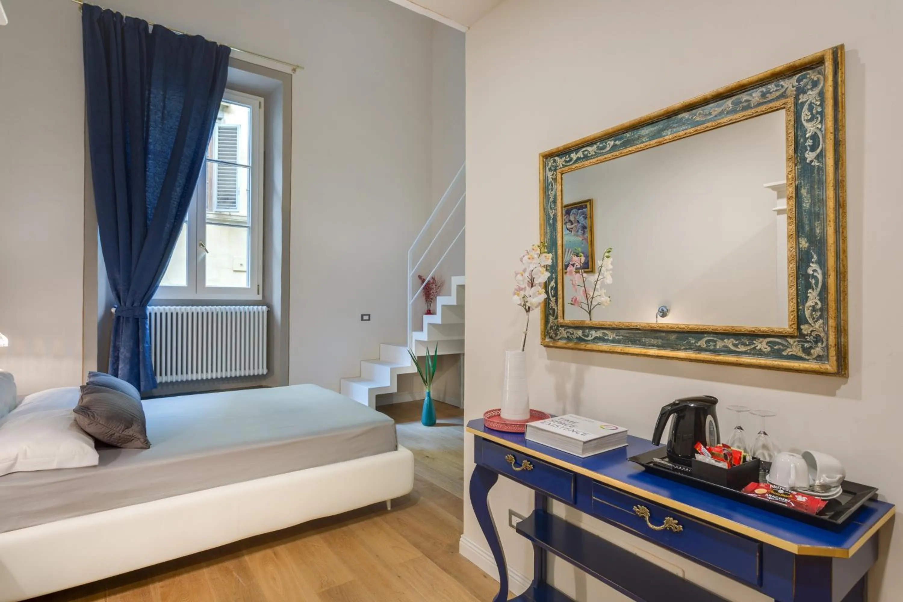 Bedroom, Bed in Residenza D'Epoca Historia Luxury Boutique