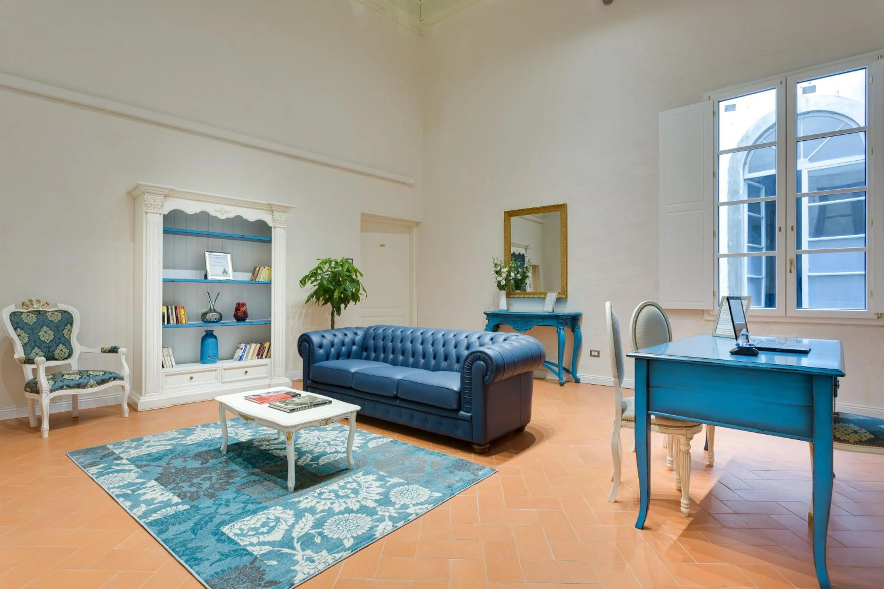 Lobby or reception in Residenza D'Epoca Historia Luxury Boutique