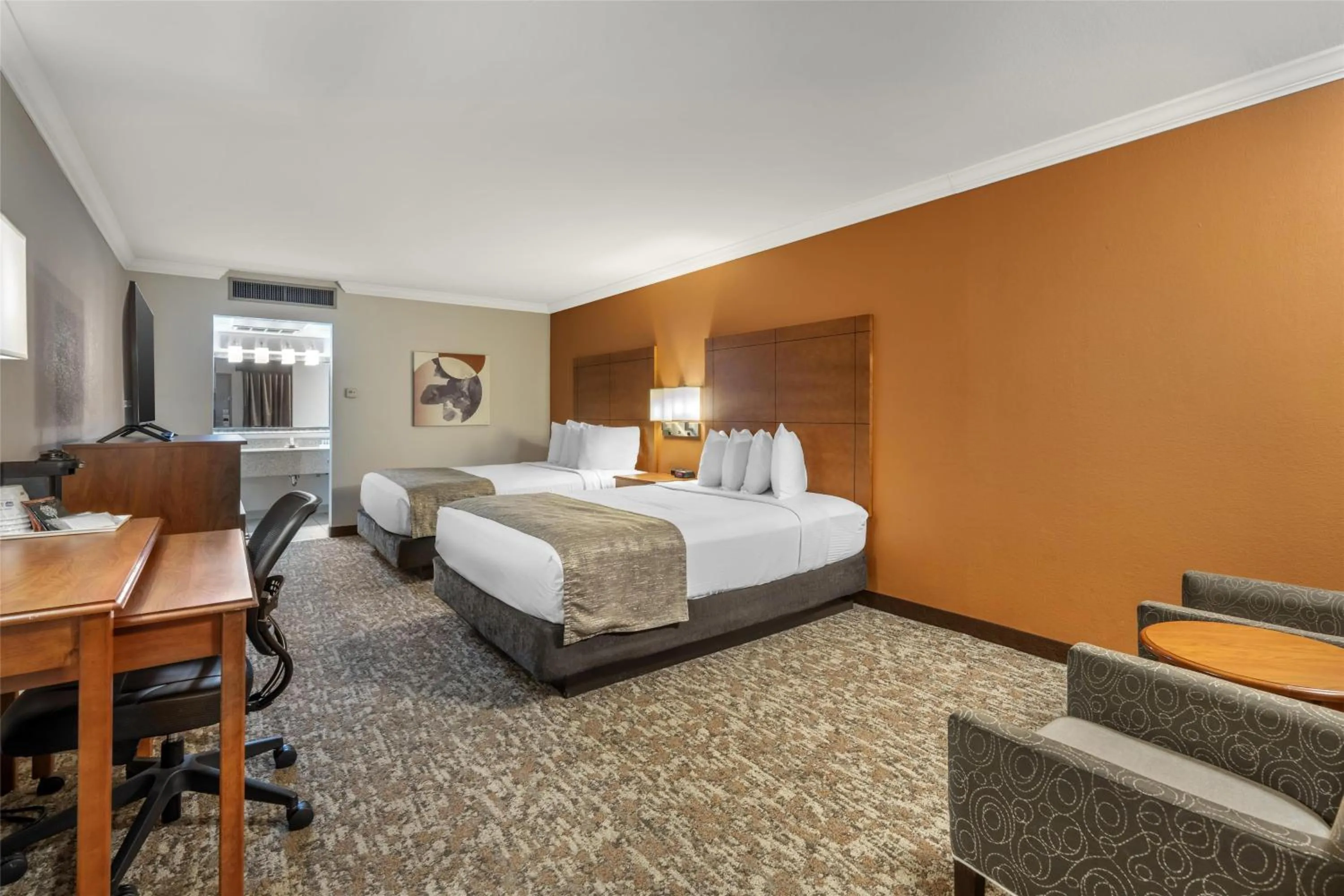 Bedroom, Bed in Best Western Angus Inn